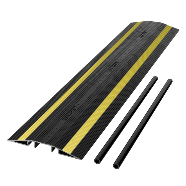 CANAL PARA SUELO 220X24MM 1M NEGRA