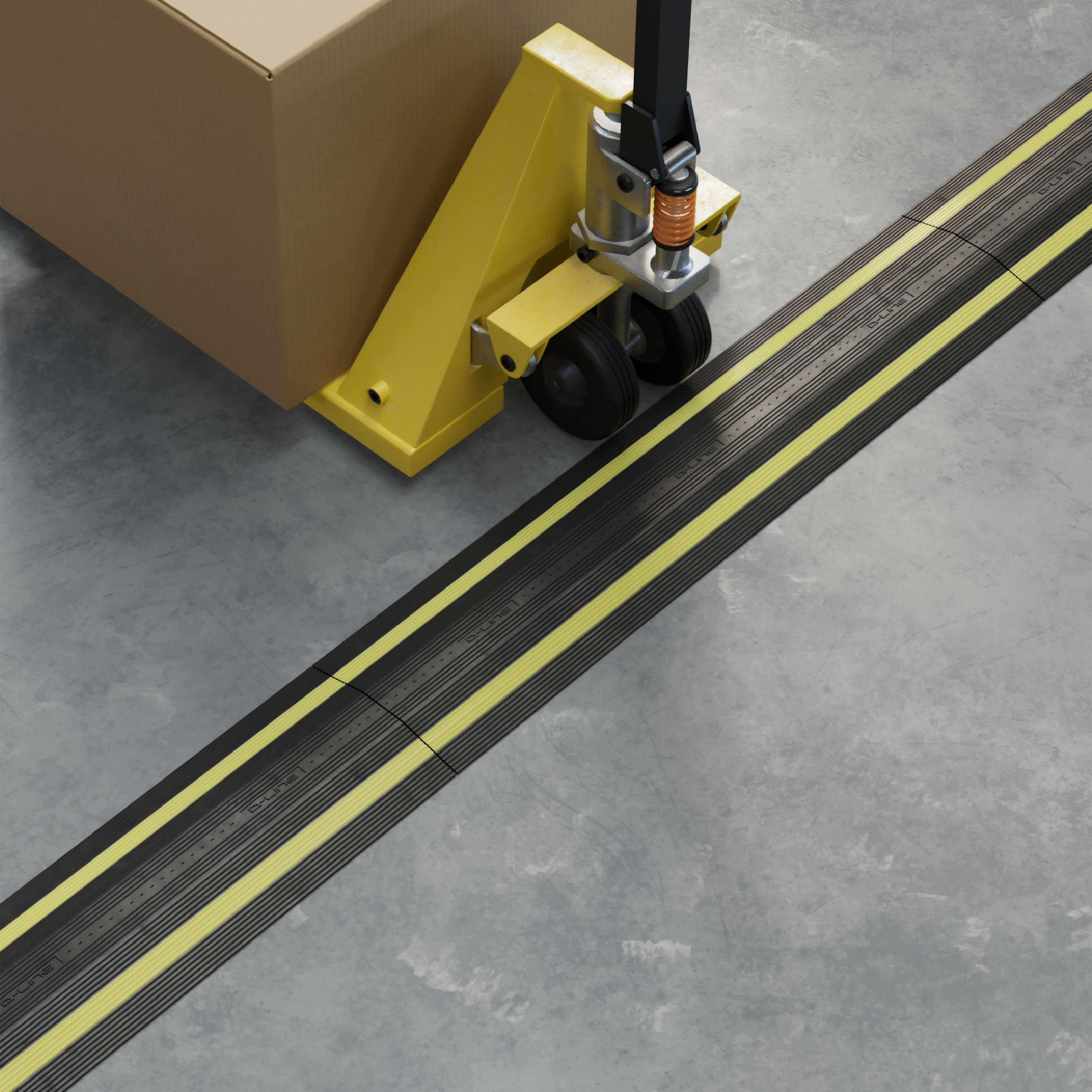 CANAL PARA SUELO 220X24MM 1M NEGRA - 3