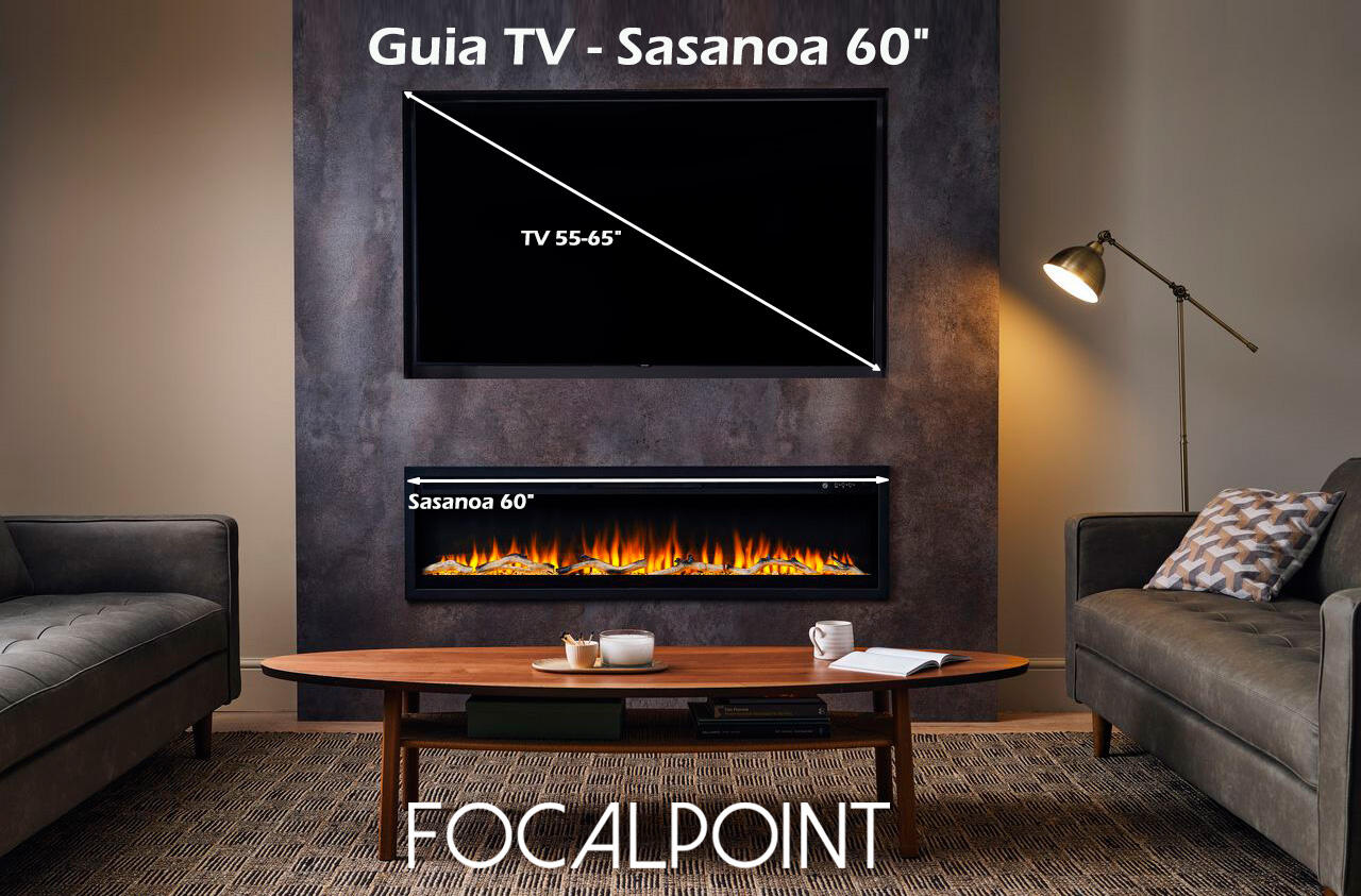 Chimenea eléctrica FOCAL POINT Sasanoa 60