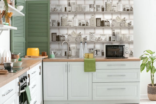 Papier peint vinyle sur intissé illusions cuisine camille sepia