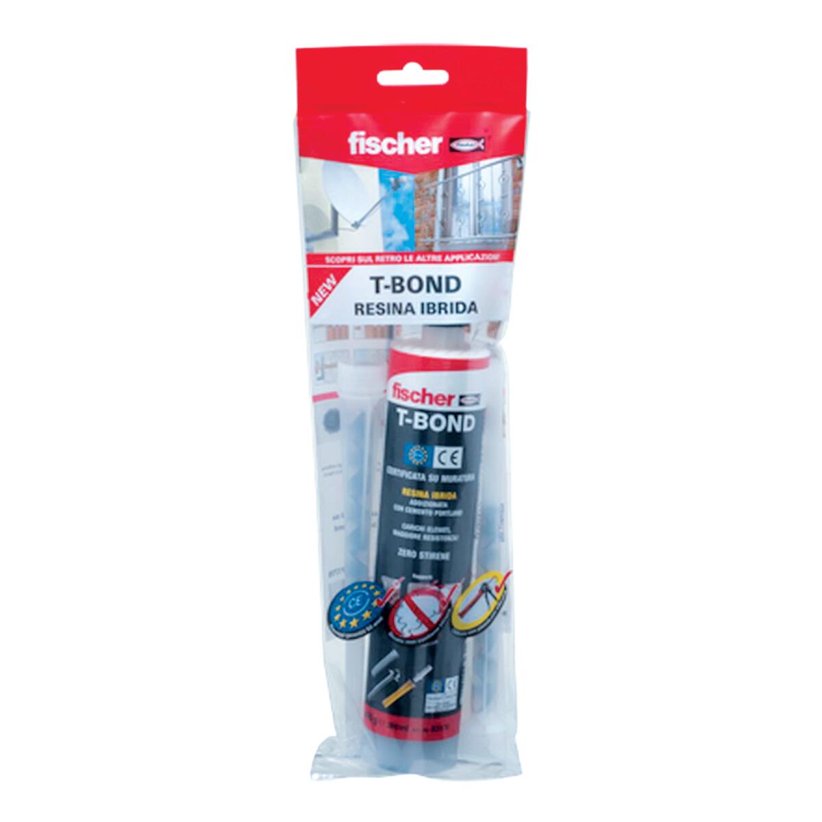 Cartuccia per ancorante chimico FISCHER T-BOND PRO1 300 ml - 6