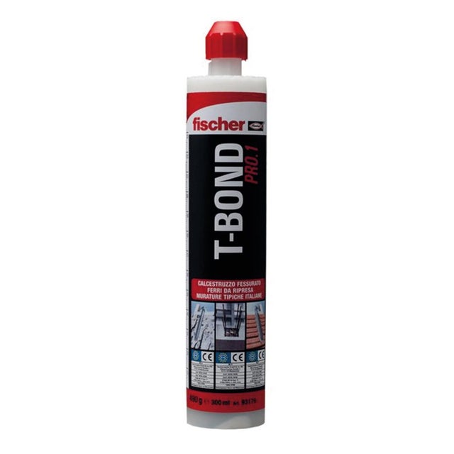 Cartuccia per ancorante chimico FISCHER T-BOND PRO1 300 ml