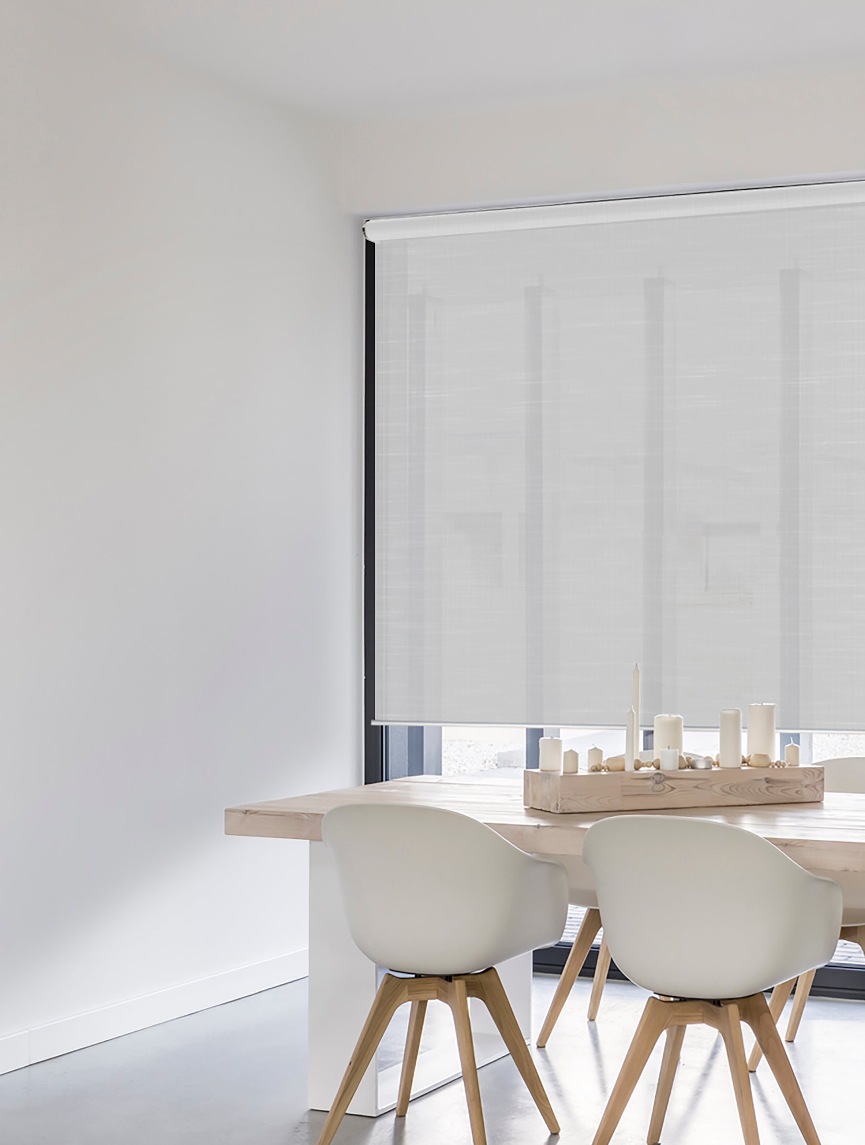 Tenda A Rullo Traslucida L2000 Bianca 180x190cm - Made In EU - Garanzia 5 Anni - Foto 13