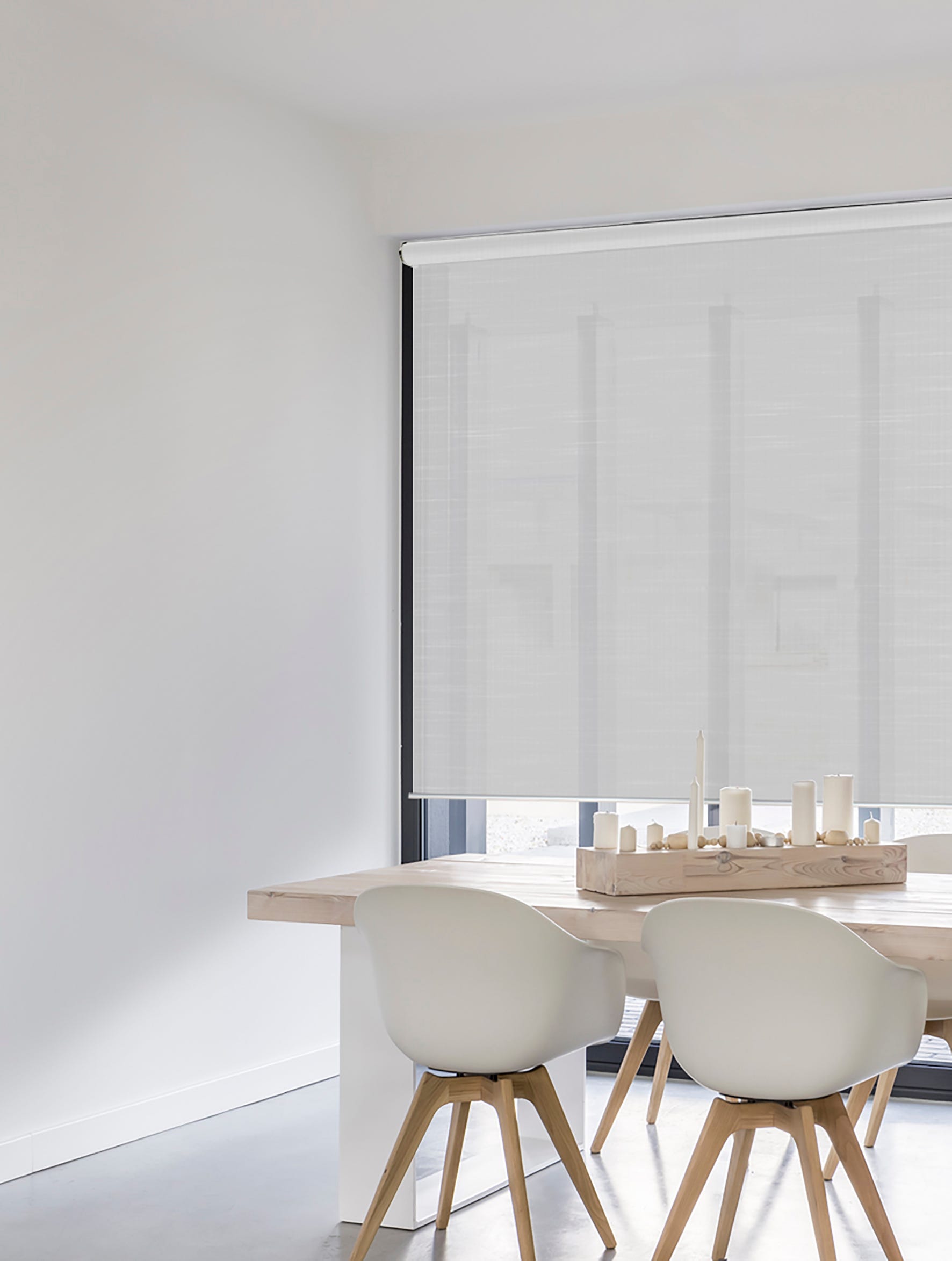 Tenda A Rullo Traslucida L2000 Bianca 180x190cm - Made In EU - Garanzia 5 Anni - Foto 13