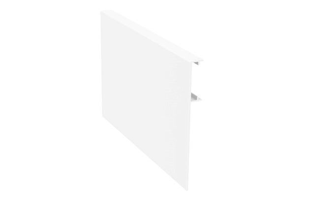 TAPETA PARA PUERTA CORREDERA ALUMINIO. BLANCO 2M
