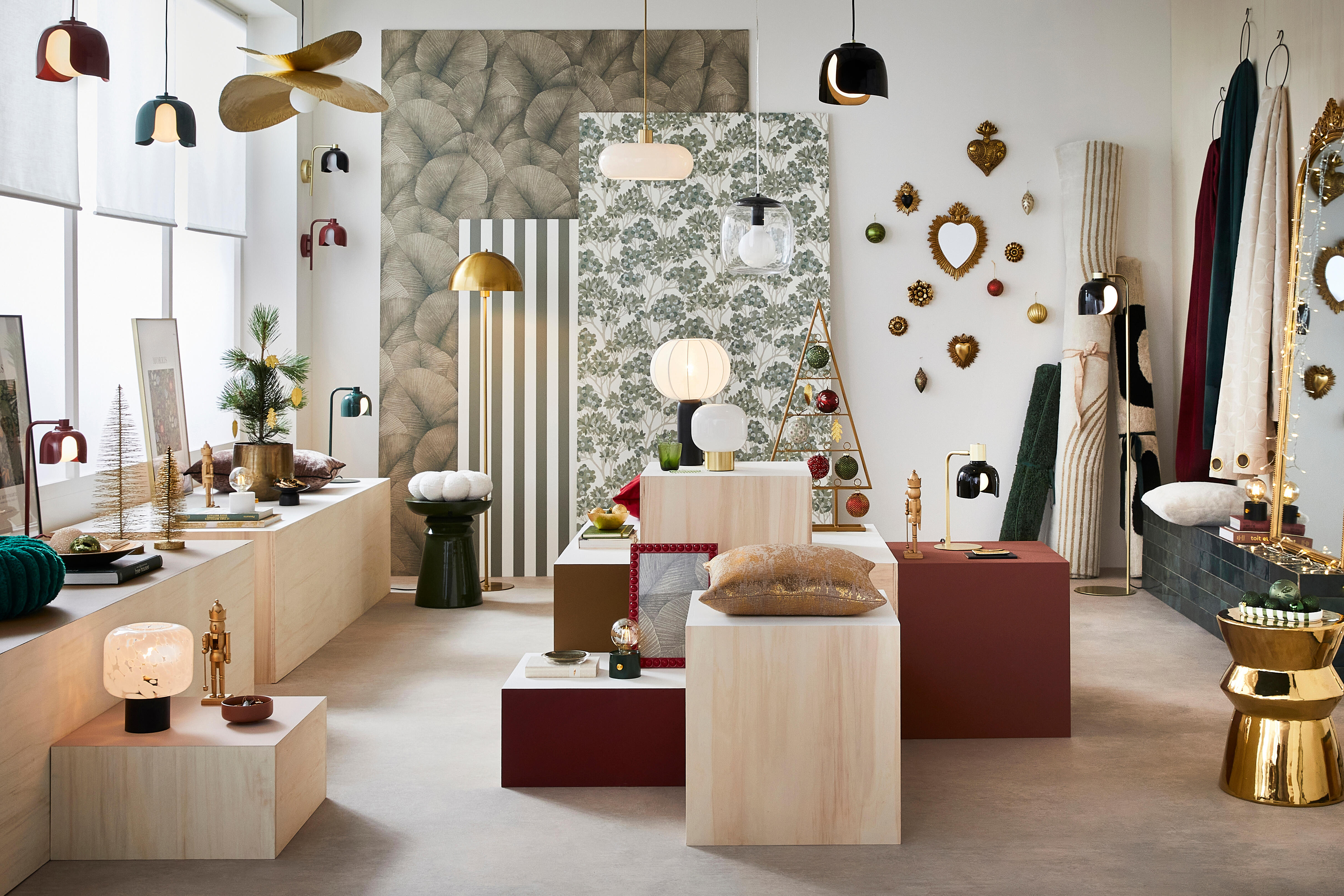 Housse de coussin Marble, jaune / doré, 45 x 45 cm, INSPIRE - 6