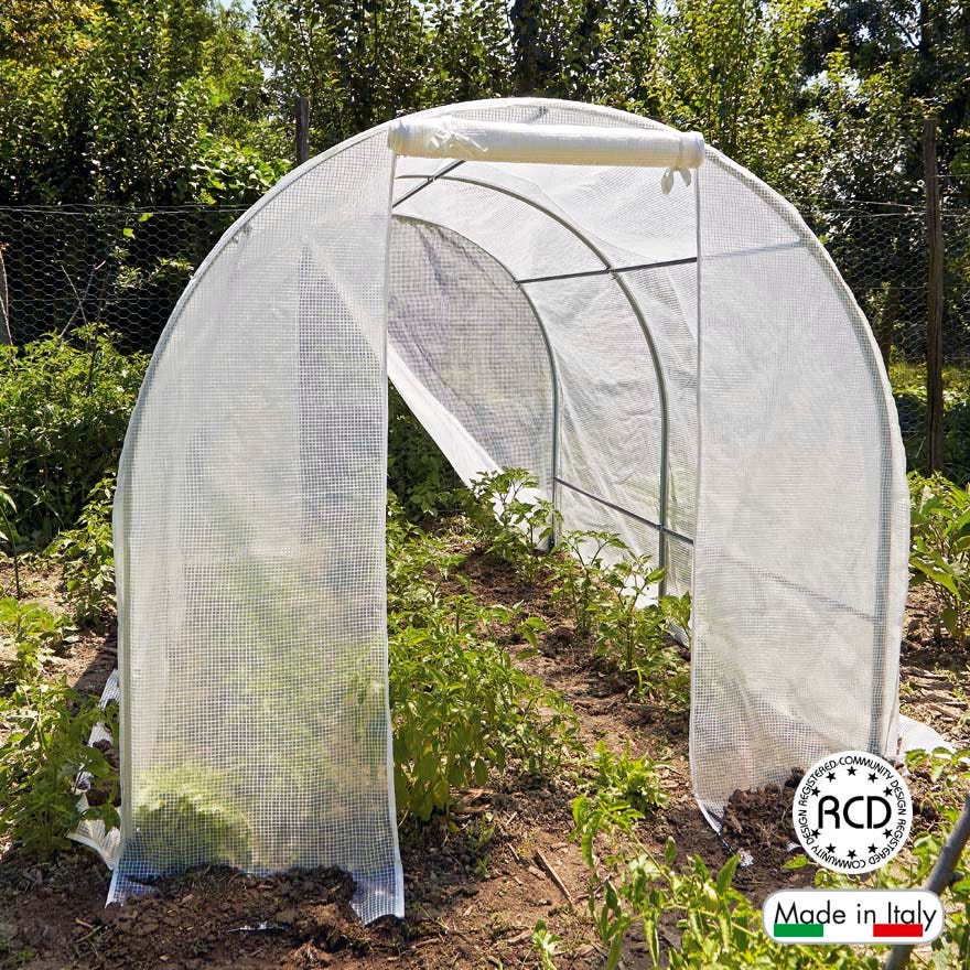 Serra per orto Tunnel a soffietto Verdemax L300xP65xH45 cm Serra per orto Tunnel a soffietto Verdemax L300xP65xH45 cm