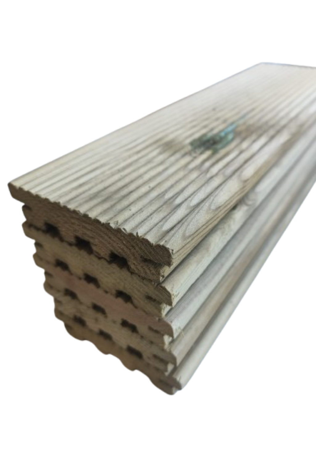 Lama madera 9.5 x 245 cm y 22 mm verde - 5