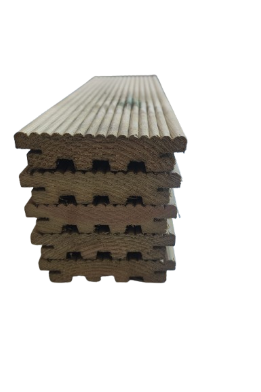 Lama madera 9.5 x 245 cm y 22 mm verde - 4