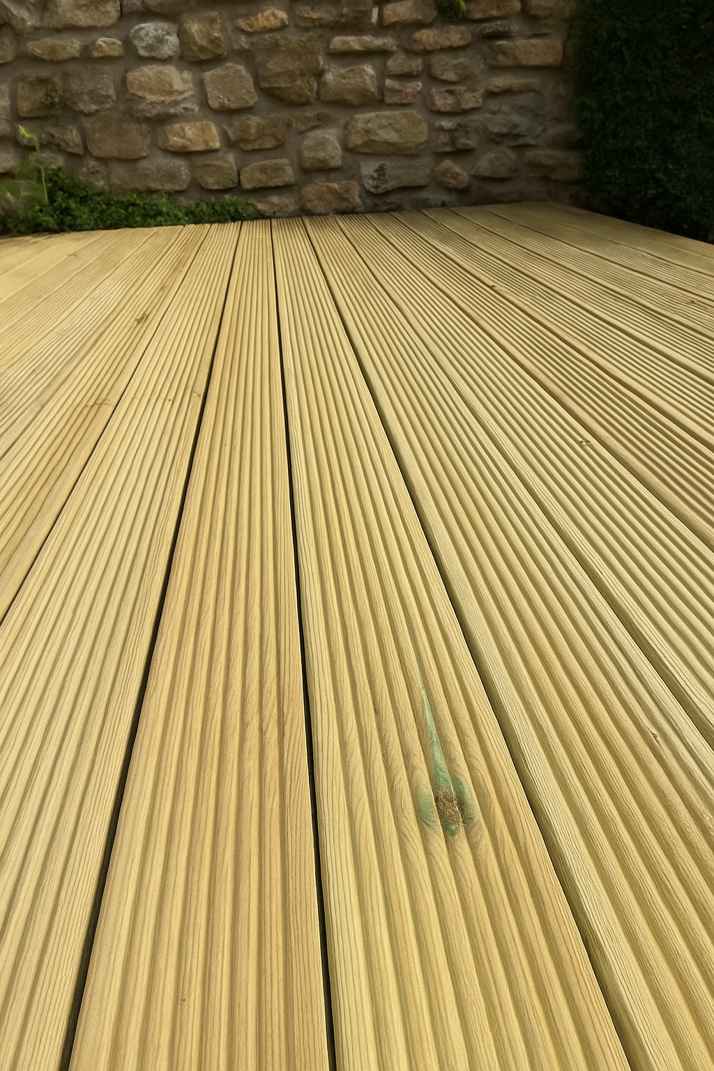 Lama madera 9.5 x 245 cm y 22 mm verde - 3