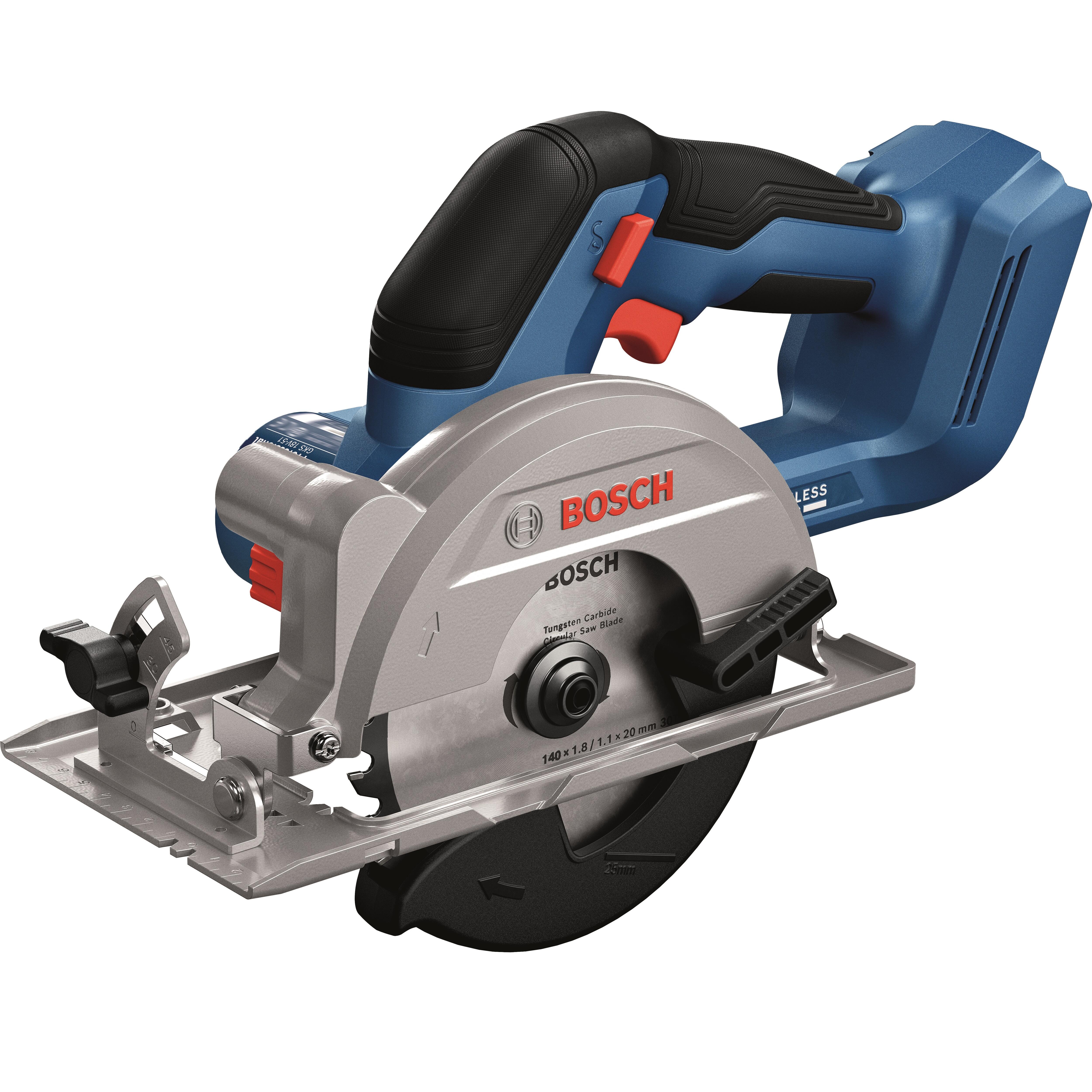 SIERRA CIRCULAR BATERÍA BOSCH GKS 18V-51 18V 140MM - 5