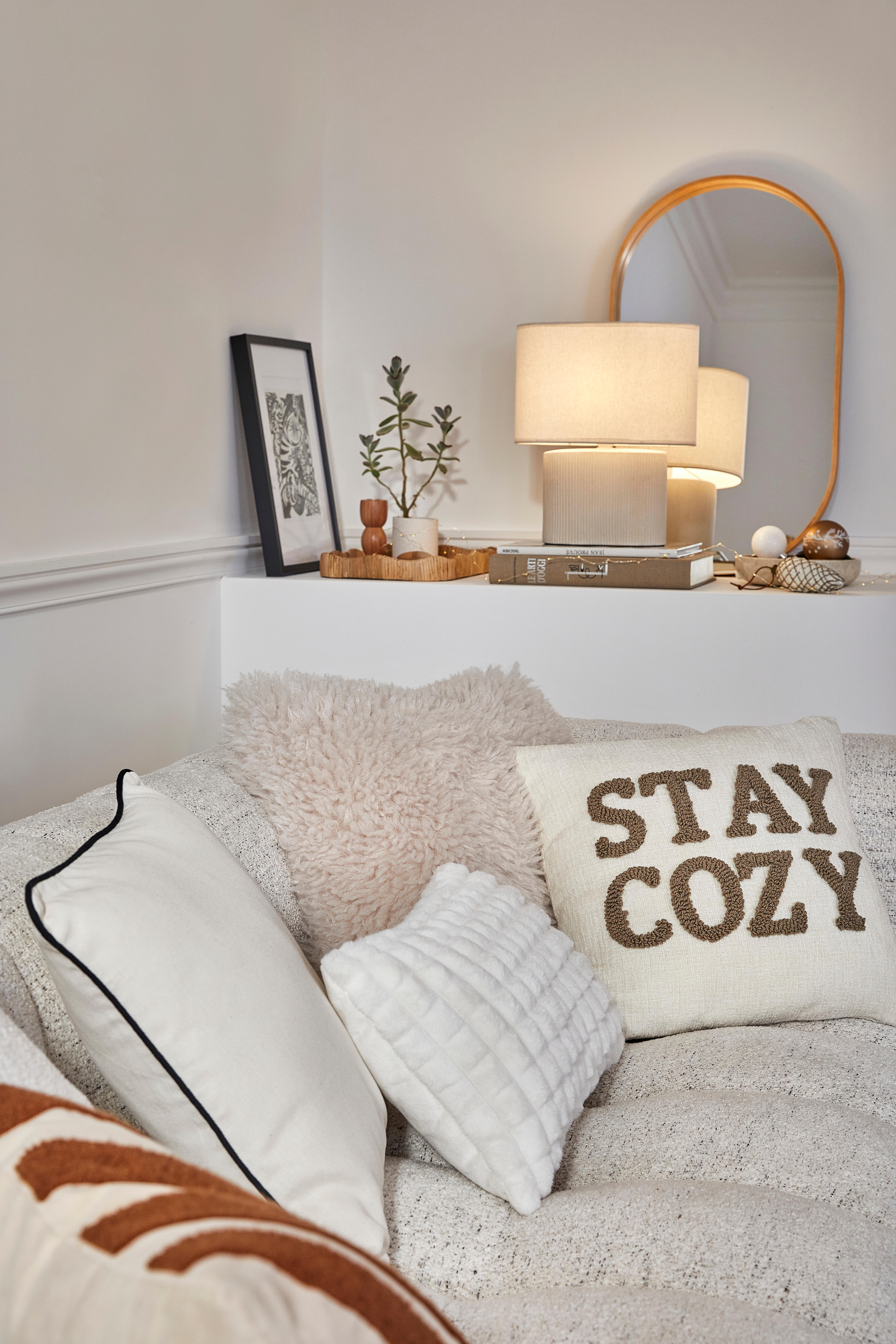 Coussin New dolma, beige l.45 x L.45 cm INSPIRE - 6