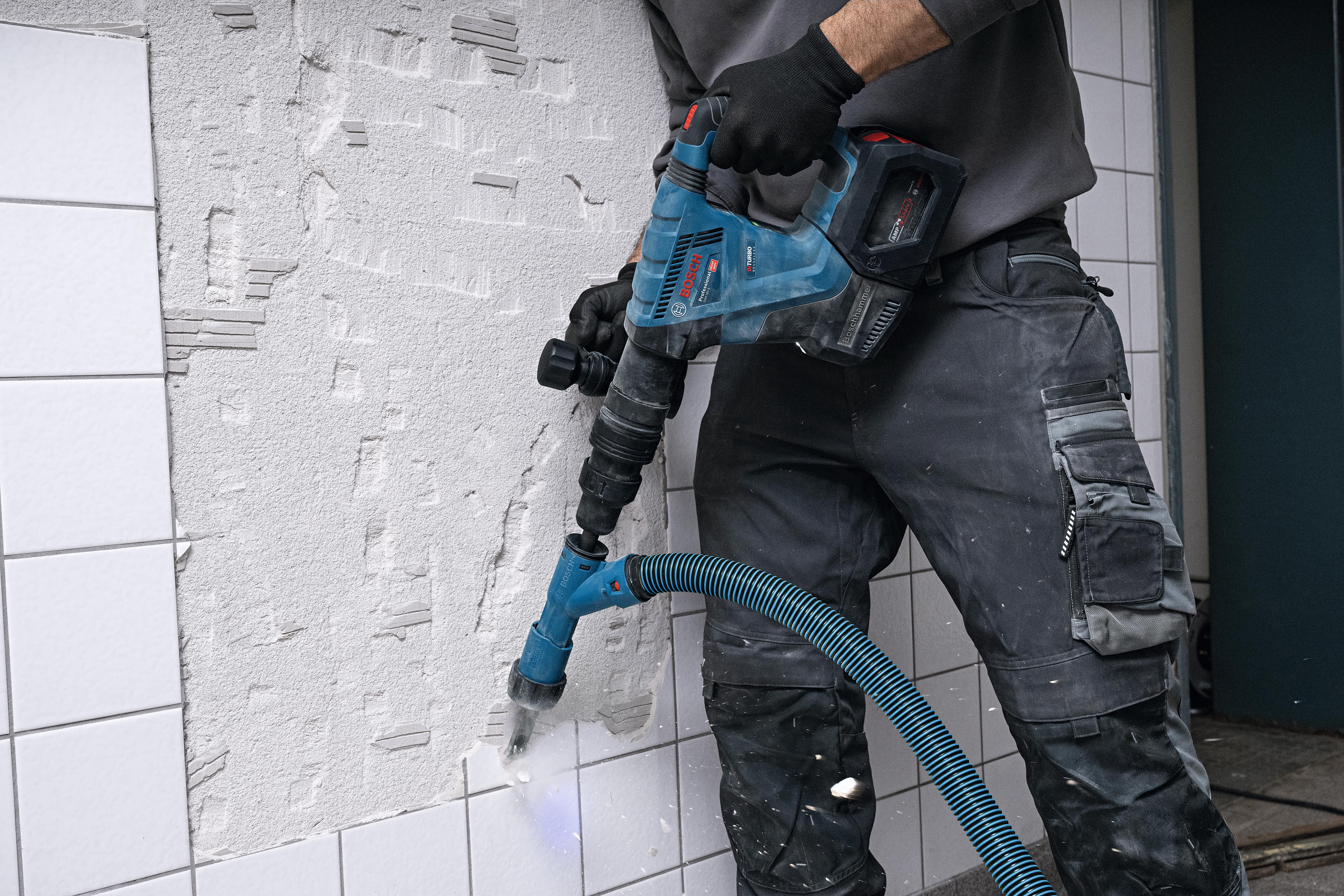 MARTILLO DEMOLEDOR BATERÍA BRUSHLESS BOSCH GSH 18V-5 8.5J 18V SDS-MAX - 7