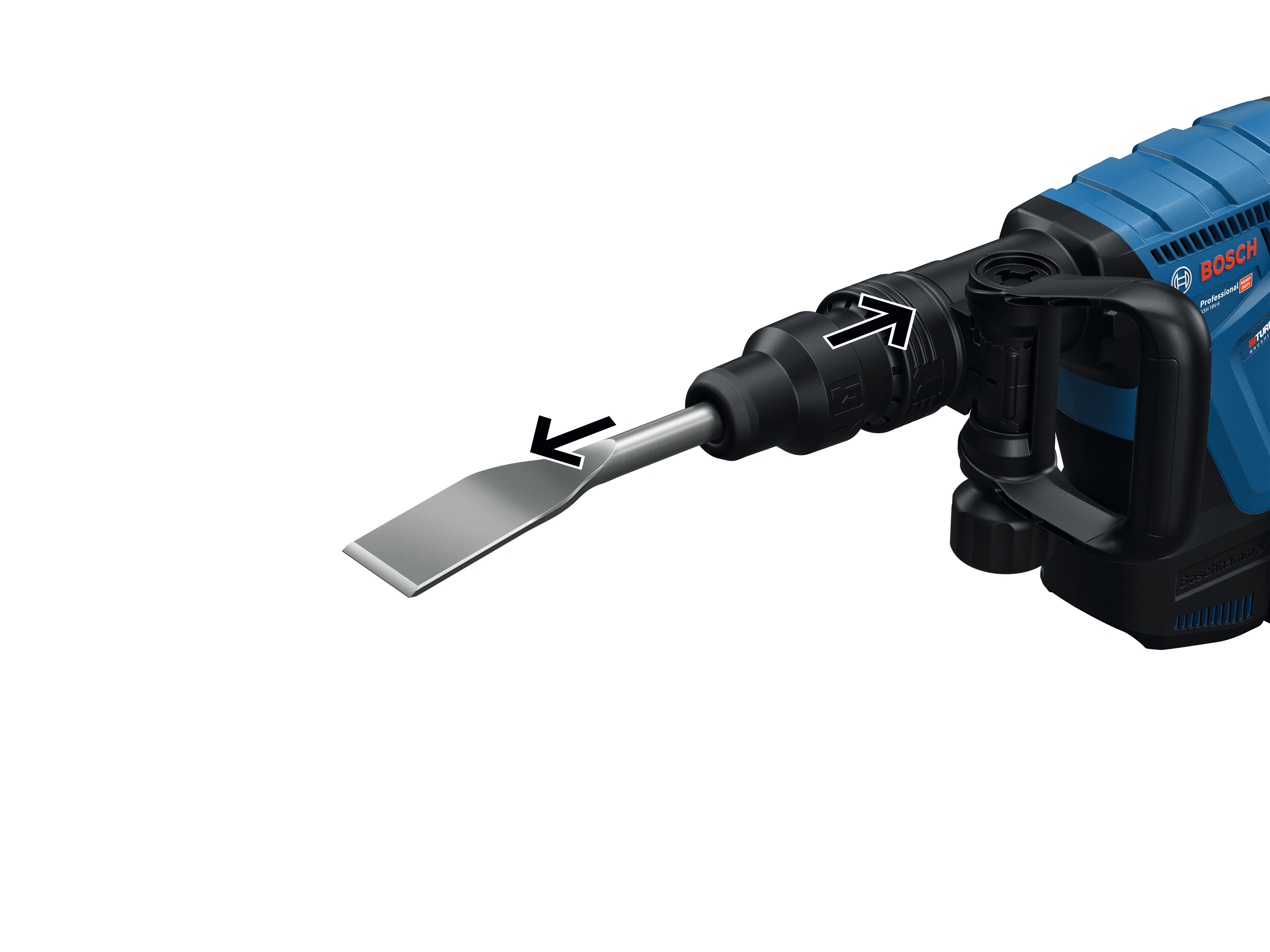 MARTILLO DEMOLEDOR BATERÍA BRUSHLESS BOSCH GSH 18V-5 8.5J 18V SDS-MAX - 5