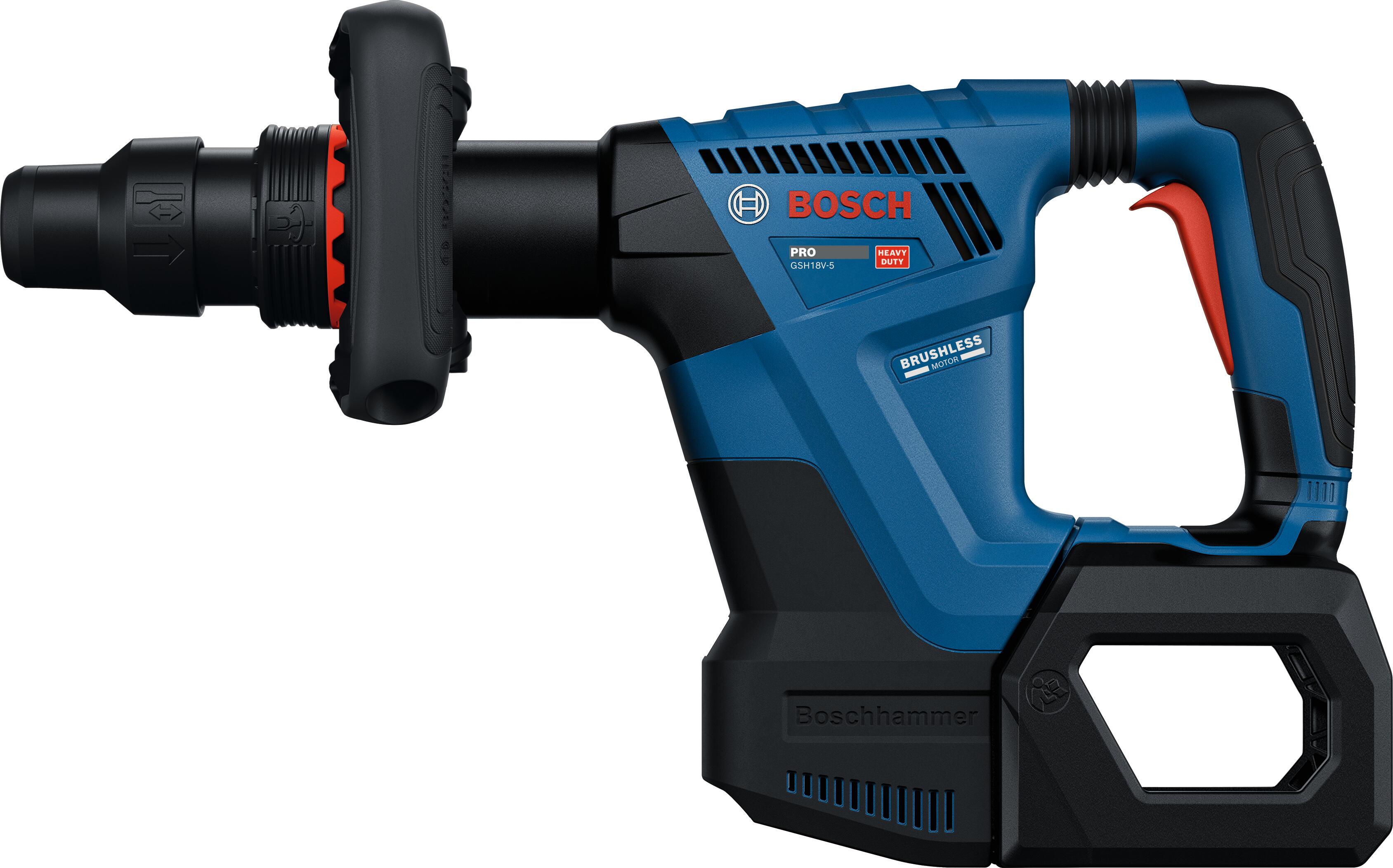 MARTILLO DEMOLEDOR BATERÍA BRUSHLESS BOSCH GSH 18V-5 8.5J 18V SDS-MAX - 4