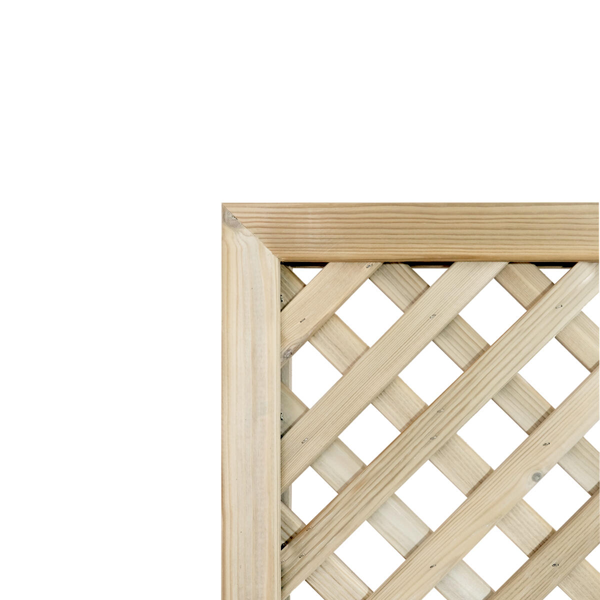 Traliccio grigliato fisso in legno verde L 90 X H 180 cm, Sp 45 mm Franz - 3