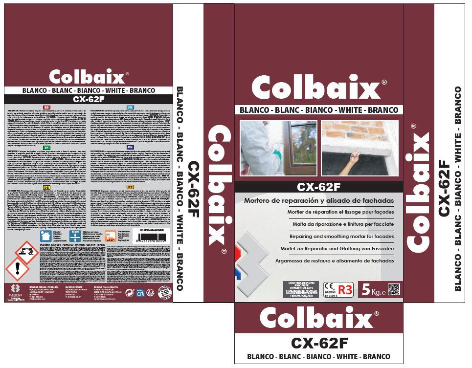 MORTERO REPARACION Y ALISADO R3 COLBAIX 20KG BLANCO - 7
