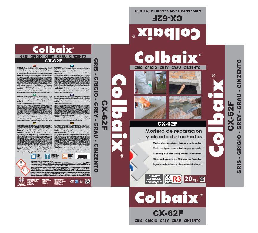 MORTERO REPARACION Y ALISADO R3 COLBAIX 20KG BLANCO - 6