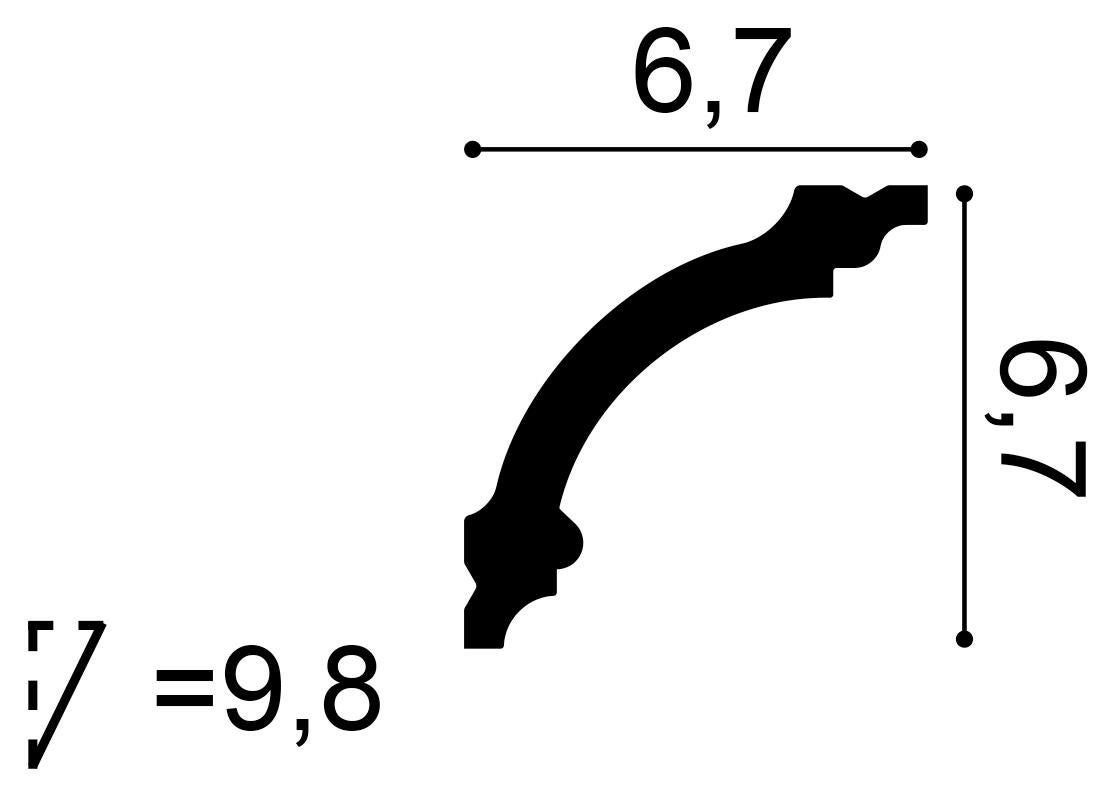 SANCA ORAC CB511N 67X67MM 2M - 3