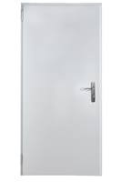 PUERTA ENTRADA  RESIDENCIAL LACADA BLANCA CLASICA 91 CM DERECHA - 2