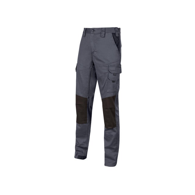 Pantalon de travail gris T.S MAJO - UPOWER