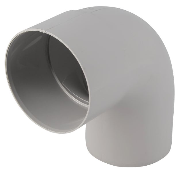Coude 87.3° pvc gris GIRPI, Dév.25 cm Diam.80 mm