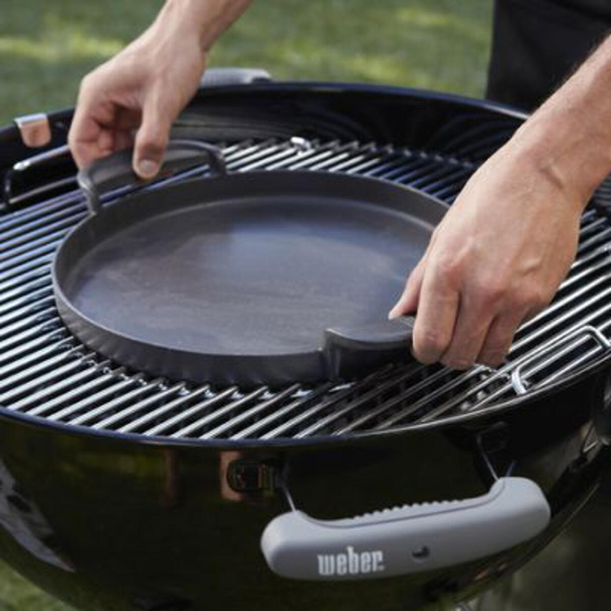 Pietra per barbecue in ghisa nera WEBER 30.5 x 38.5 cm - 13