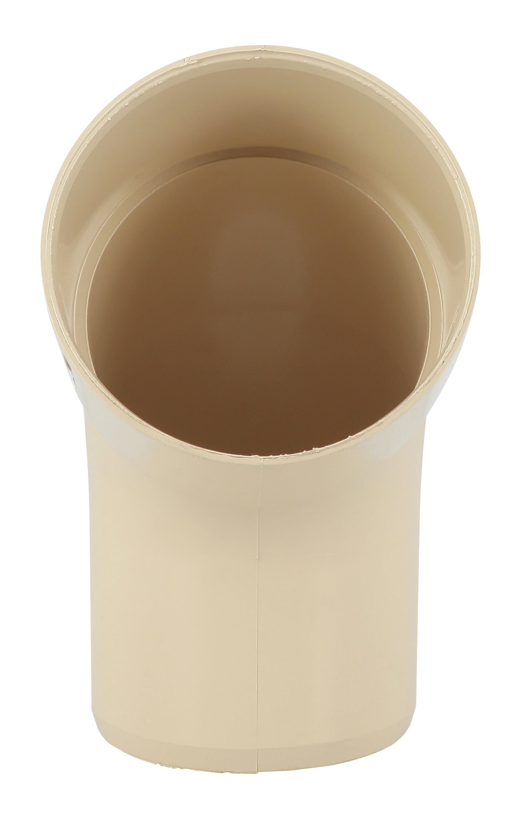 Coude 67.3° pvc sable GIRPI, Dév.33 cm Diam.100 mm - 3
