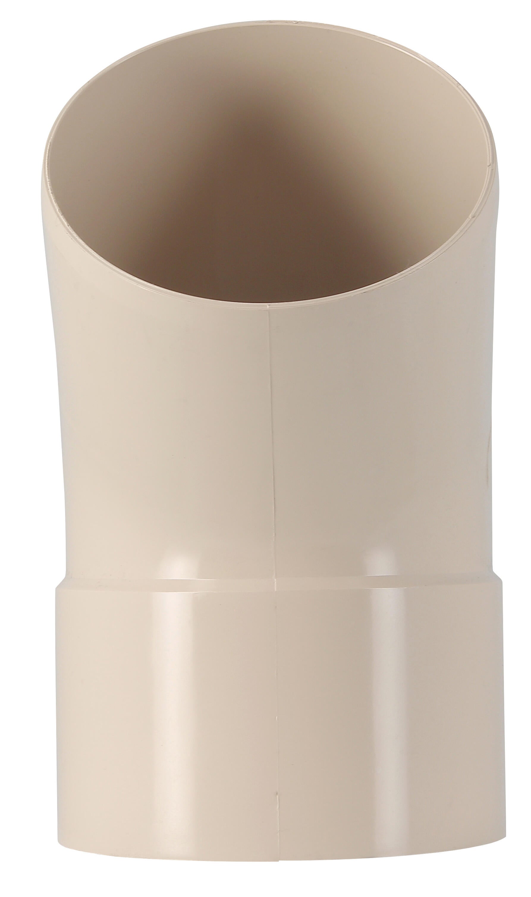Coude 45° pvc sable GIRPI, Dév.25 cm Diam.80 mm - 2