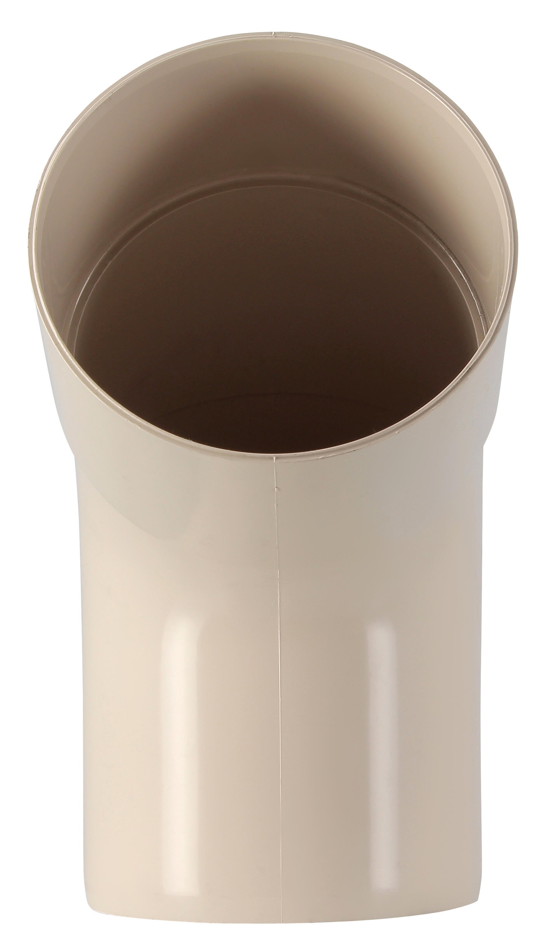 Coude 67.3° pvc sable GIRPI, Dév.25 cm Diam.80 mm - 3