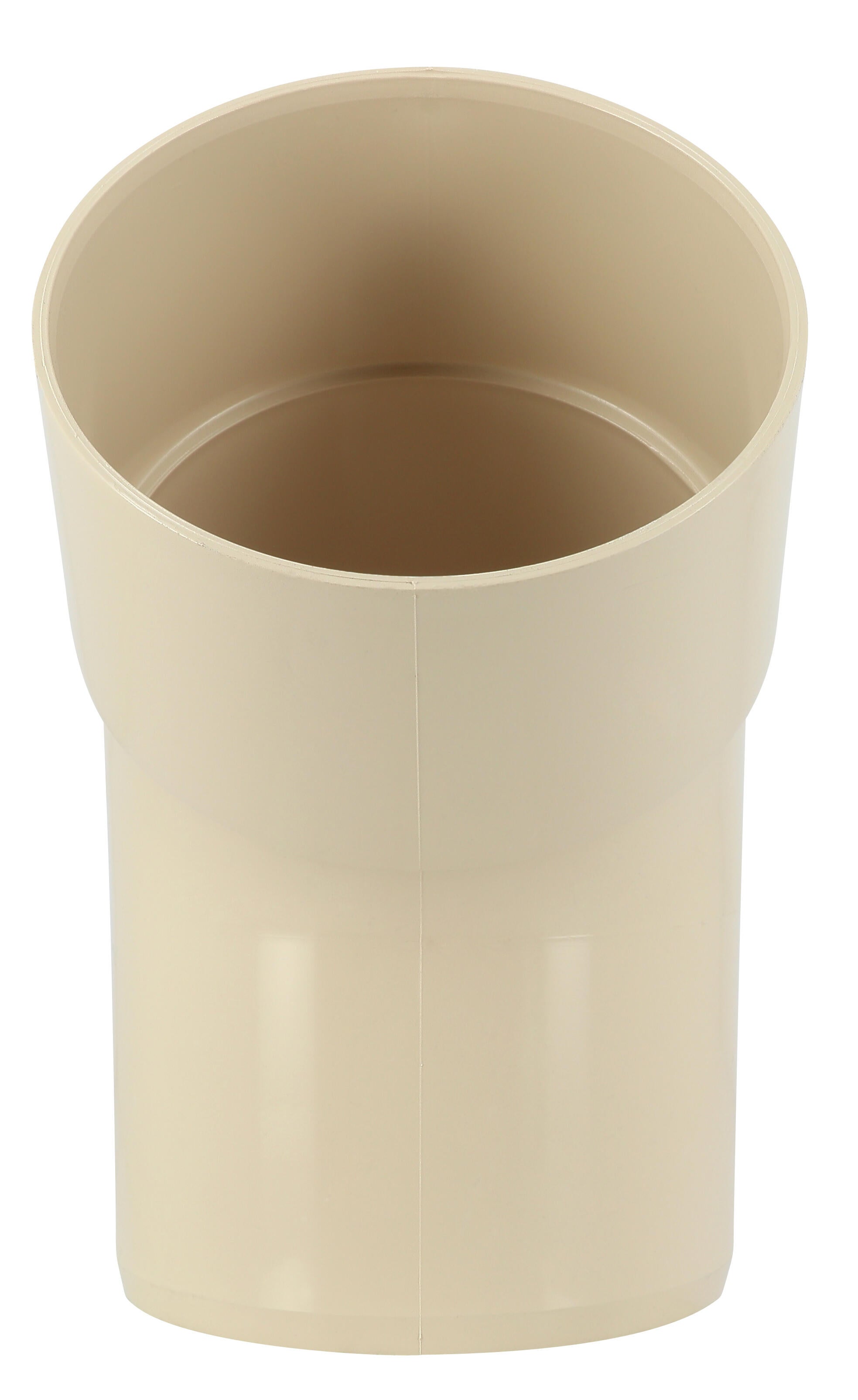 Coude 45° mf pvc sable GIRPI, Dév.33 cm Diam.100 mm - 3