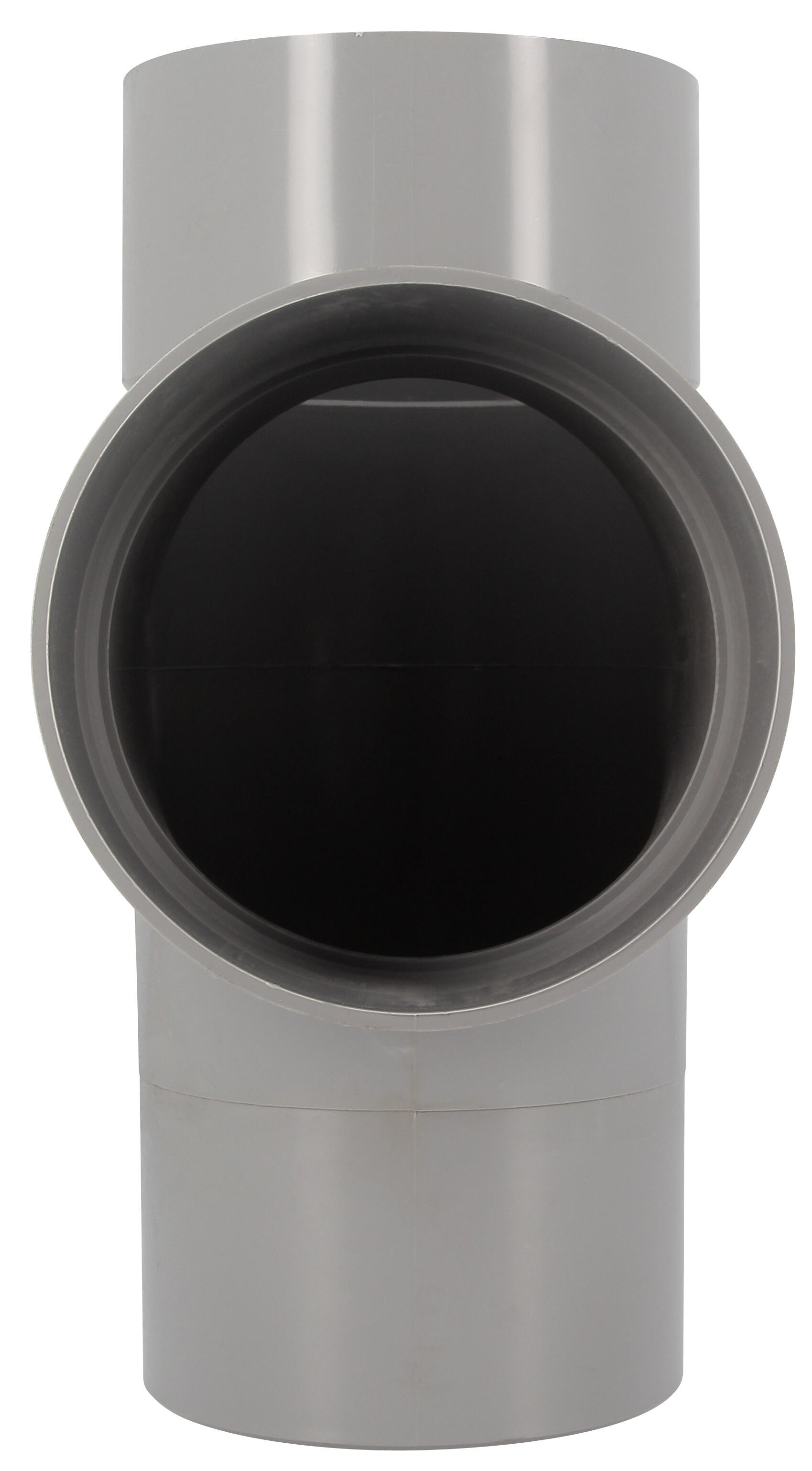 Té simple mâle / femelle 87° pvc Diam.125 mm GIRPI - 2