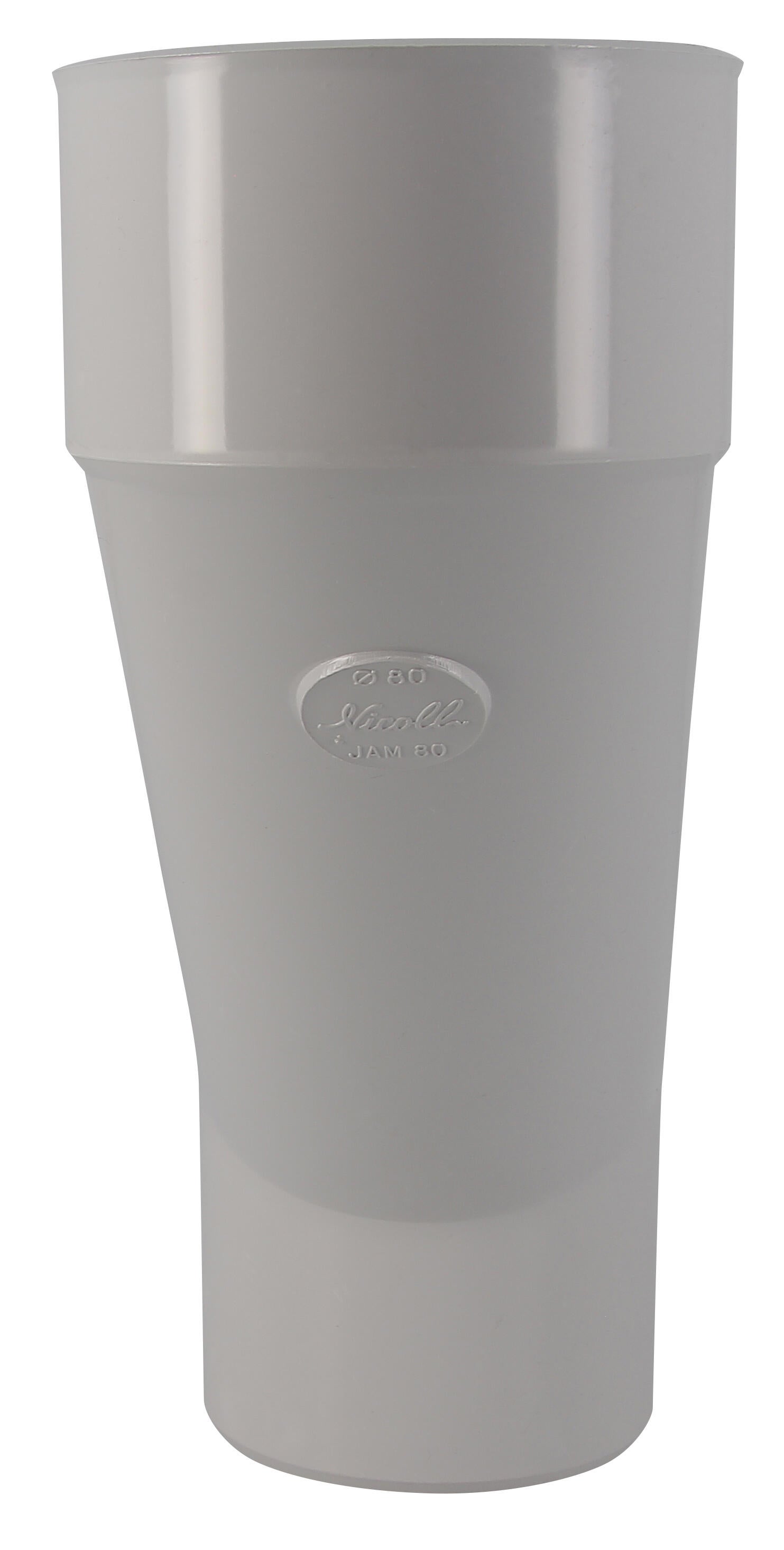 Jambonneau pvc gris GIRPI, Dév.25 cm Diam.80 mm - 3