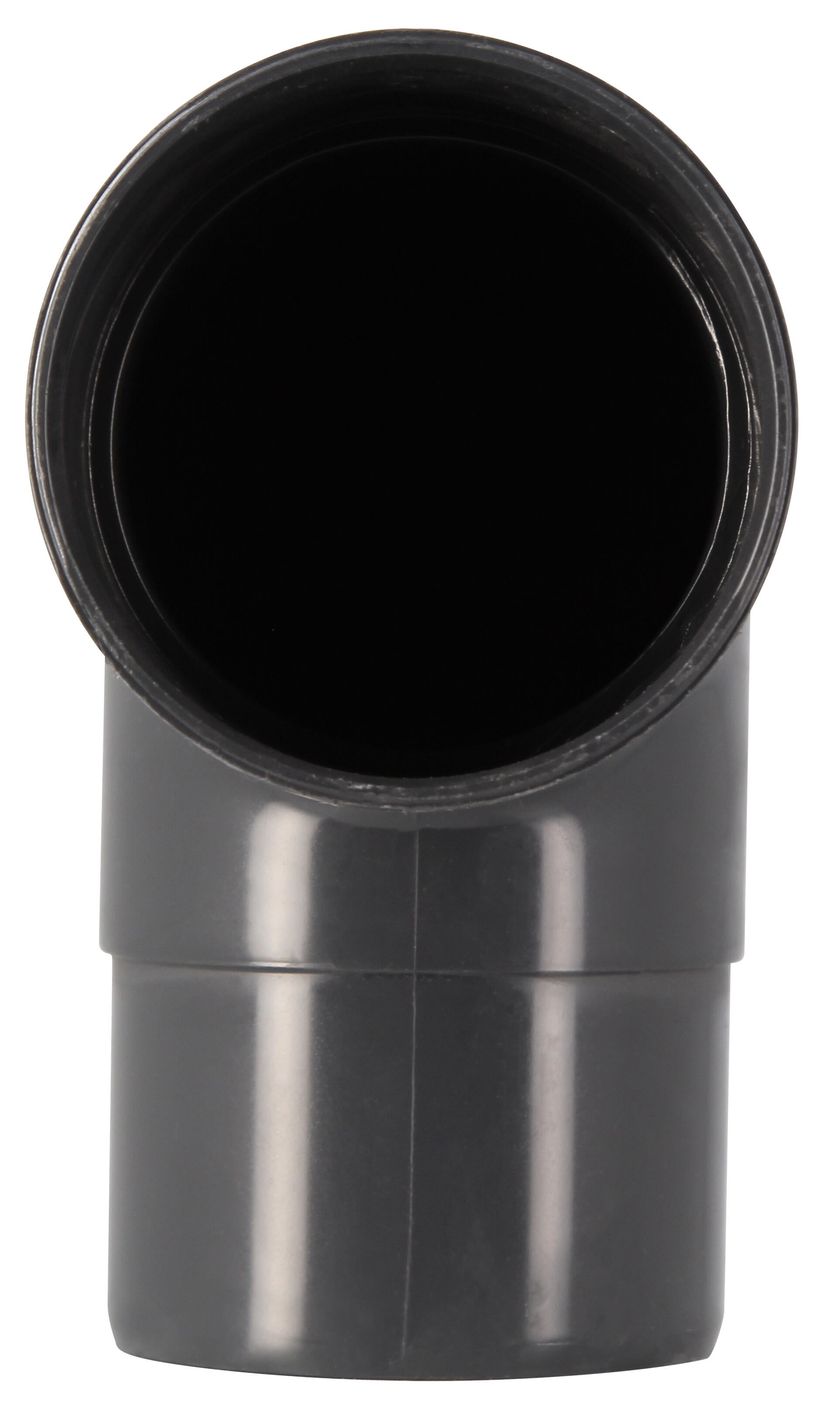 Coude 87.3° à coller pvc ardoise GIRPI, Dév.16 cm Diam.50 mm - 3