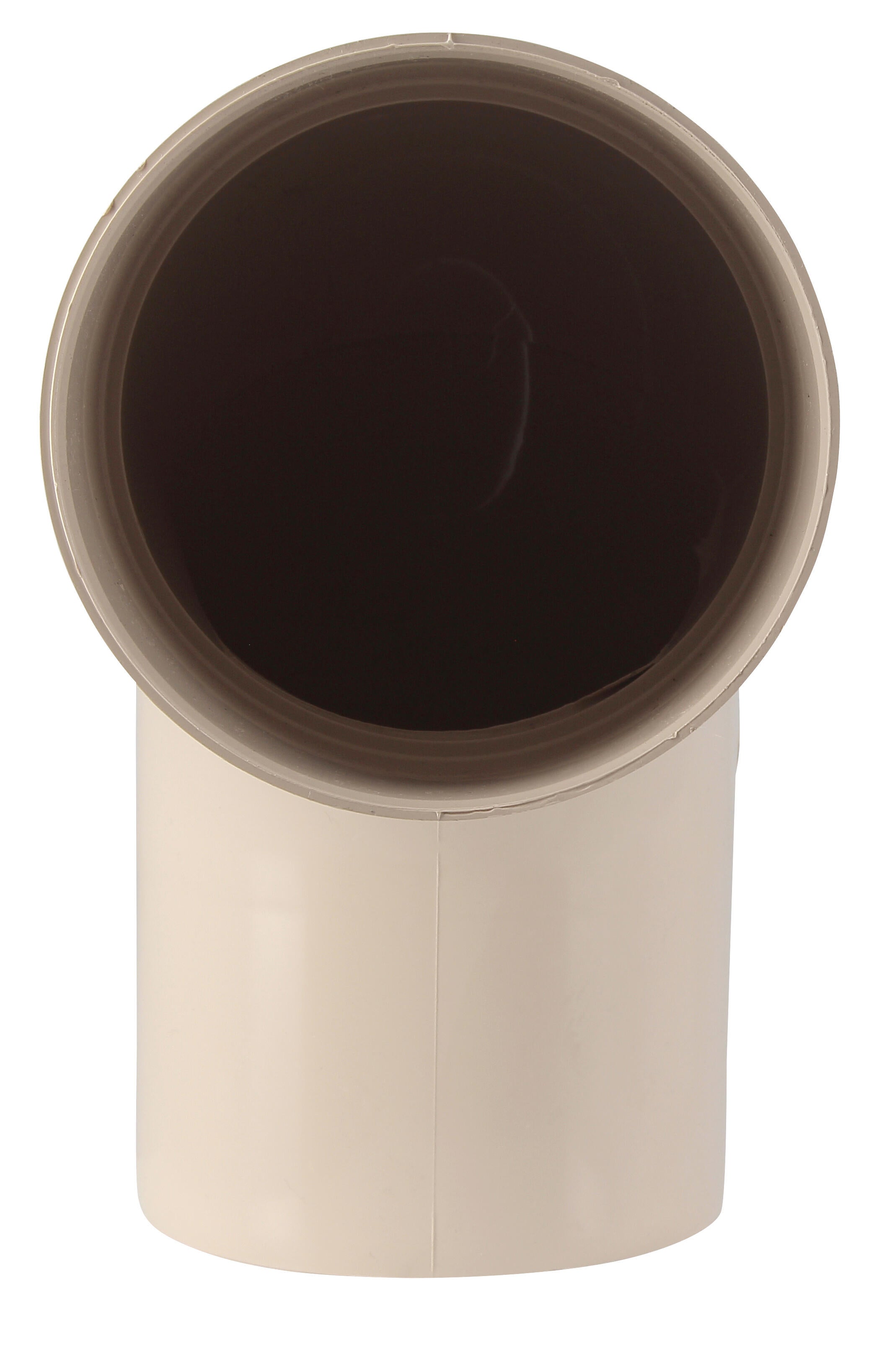 Coude 87.3° pvc sable GIRPI, Dév.25 cm Diam.80 mm - 3