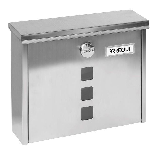 BUZÓN DE CORREO EXTERIOR CHANCE ACERO INOXIDABLE ARREGUI