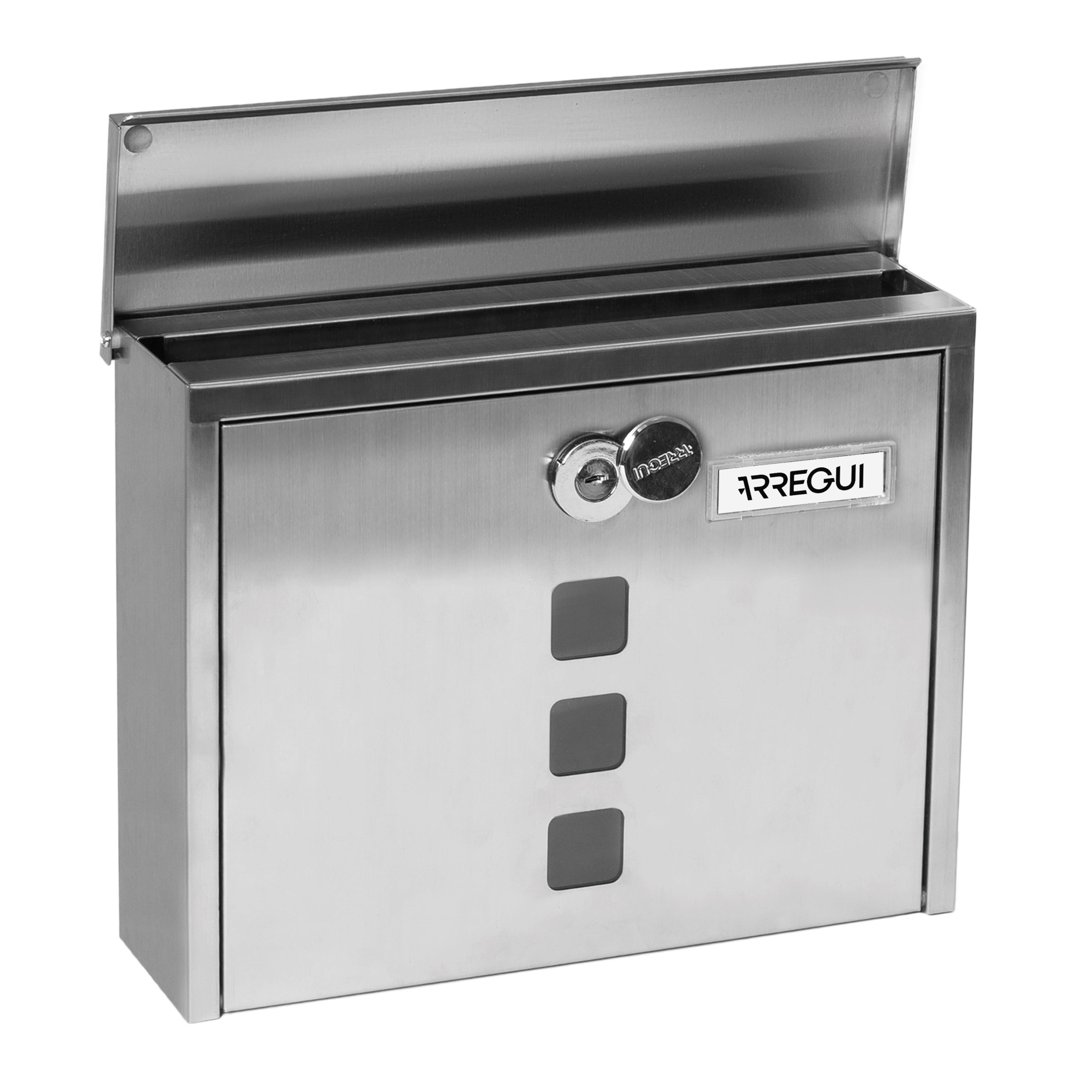 BUZÓN DE CORREO EXTERIOR CHANCE ACERO INOXIDABLE ARREGUI - 2