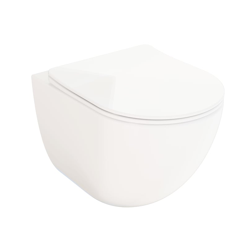 Miska WC wisząca Comfort Maxflow bezkołnierzowa wirowa RAVAK