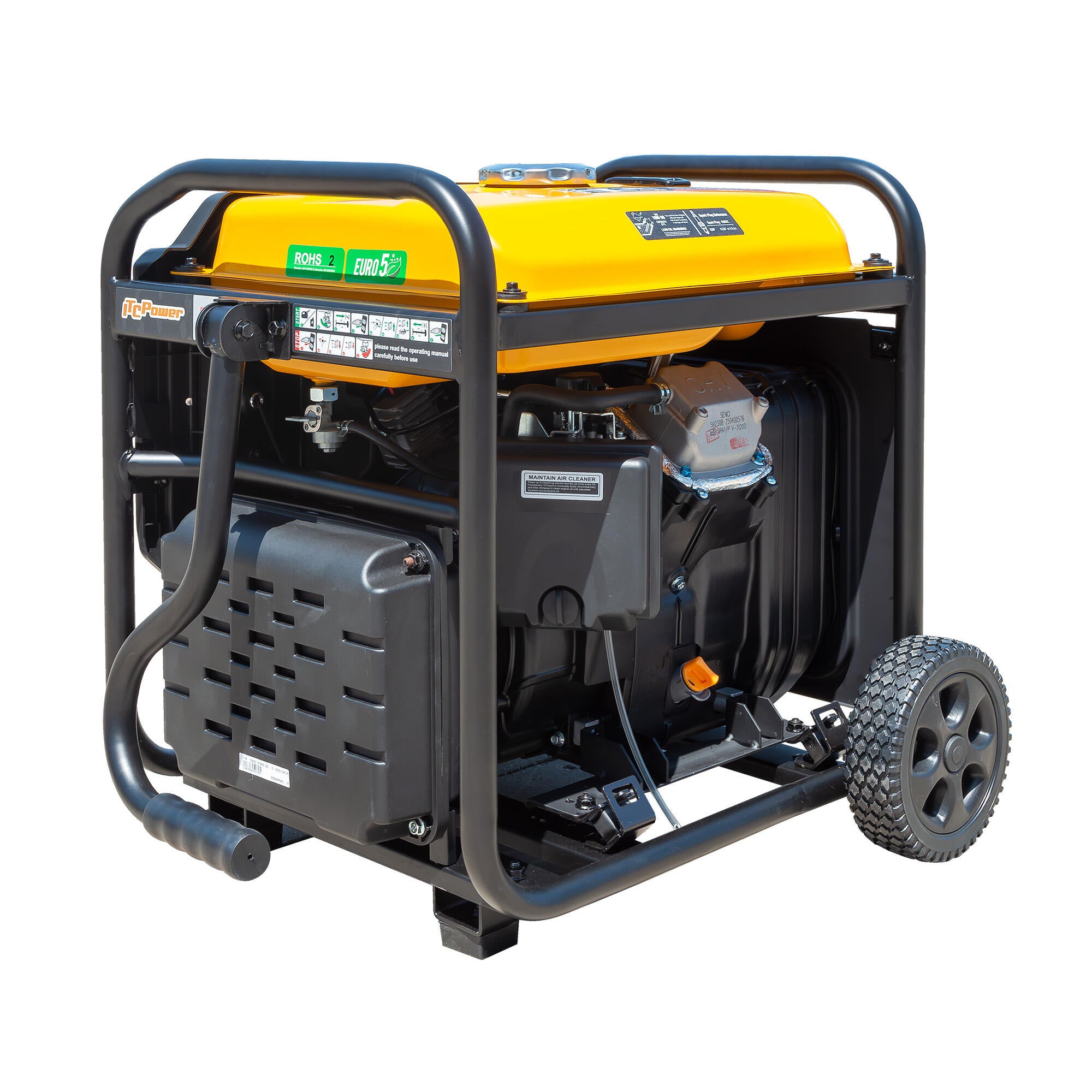 Gerador Inverter a gasolina 5KW 230V ITCPOWER GG50XEI - 10