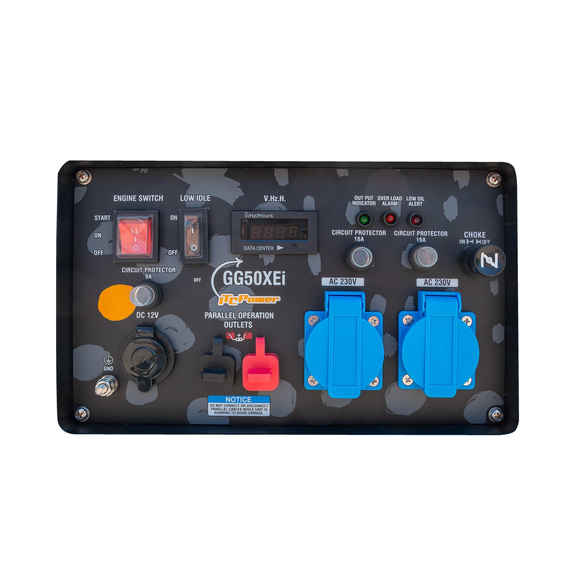 Gerador Inverter a gasolina 5KW 230V ITCPOWER GG50XEI - 7