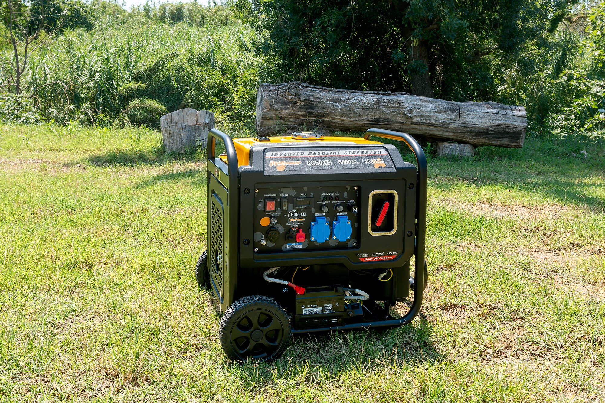 Gerador Inverter a gasolina 5KW 230V ITCPOWER GG50XEI - 4