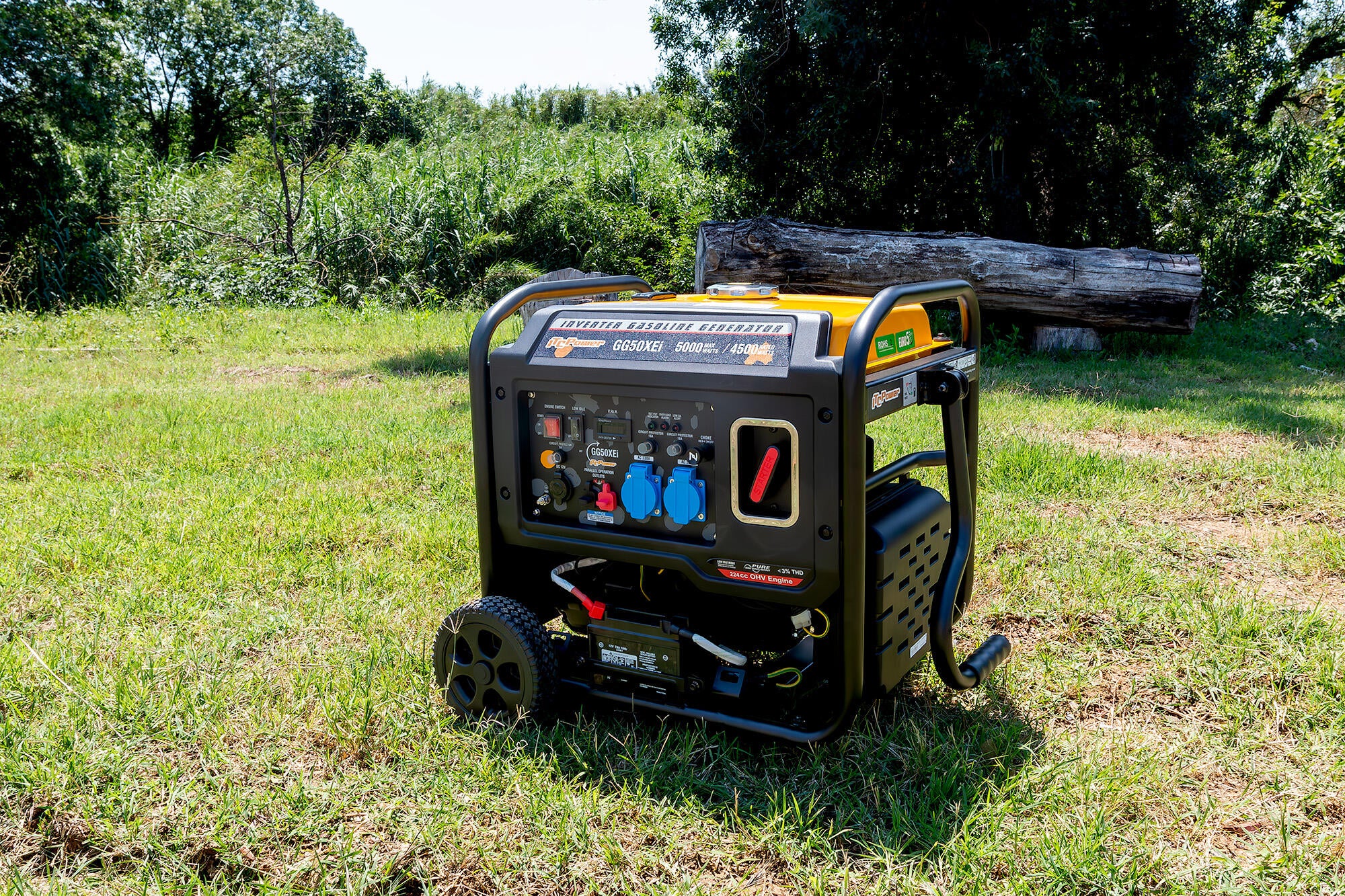 Gerador Inverter a gasolina 5KW 230V ITCPOWER GG50XEI - 5