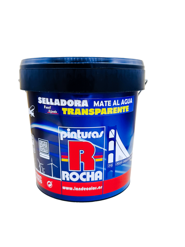 FONDO SELLADOR AL AGUA MATE 4L TRANSPARENTE