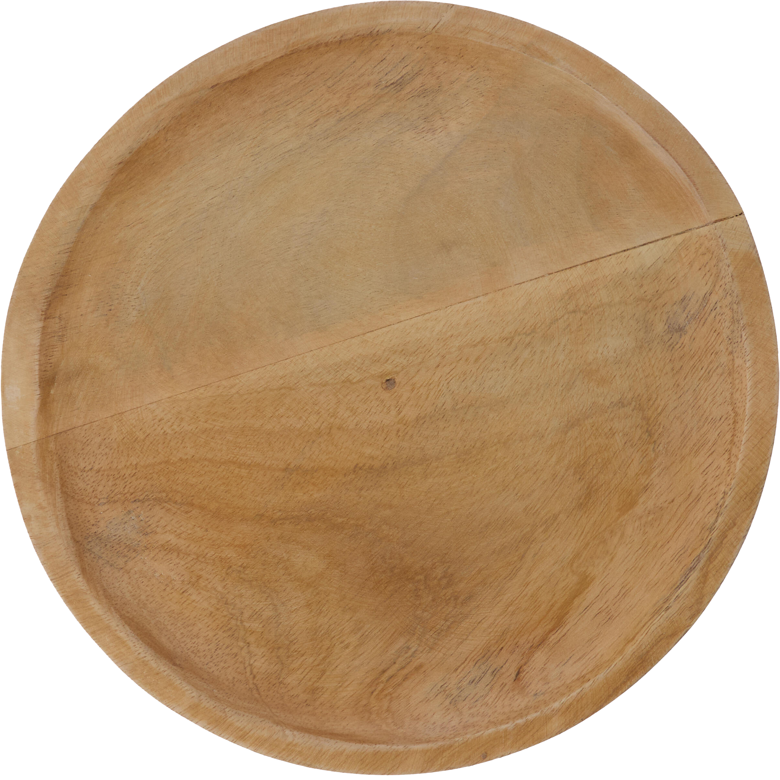 Talerz dekoracyjny drewniany śr. 28 cm