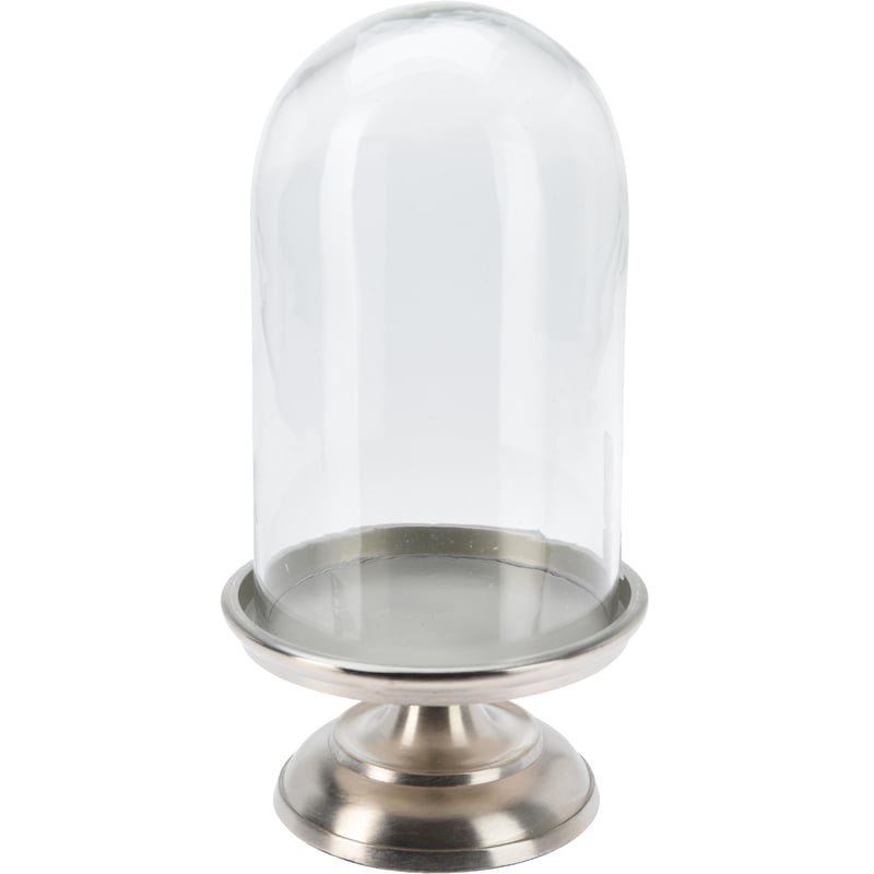 Klosz dekoracyjny na Metalowym Postumencie 14.5 x 28 cm