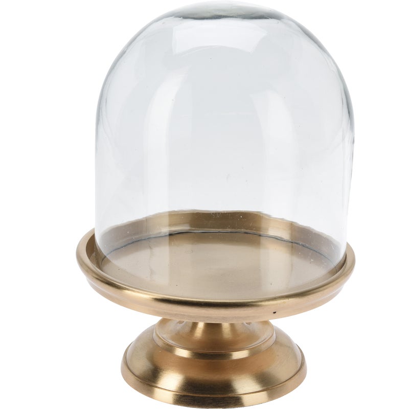 Klosz dekoracyjny na Metalowym Postumencie 16.5 x 23.5 cm