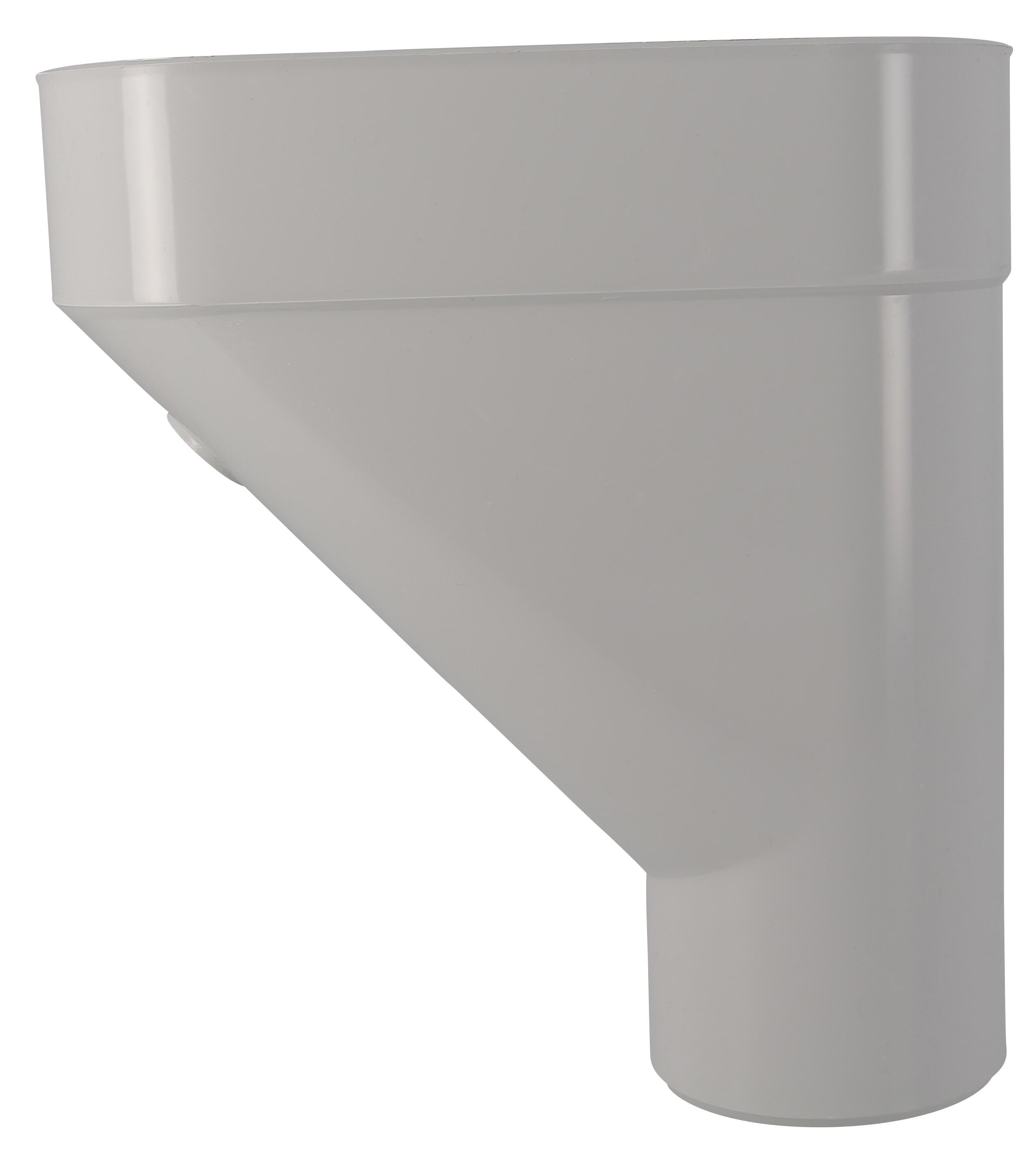 Jambonneau pvc gris GIRPI, Dév.25 cm Diam.80 mm - 2