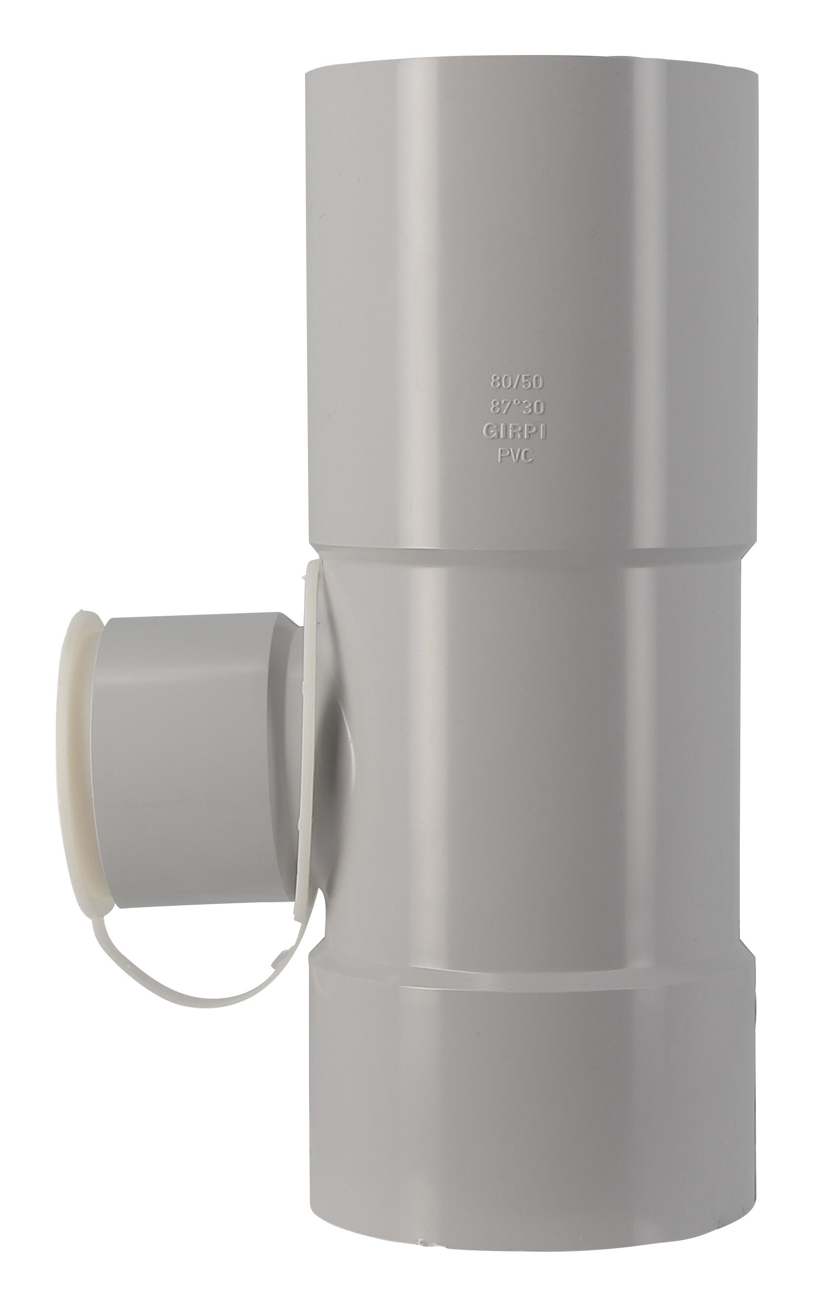 Collecteur d'eau pvc gris GIRPI, Dév.25 cm Diam.80 mm - 2
