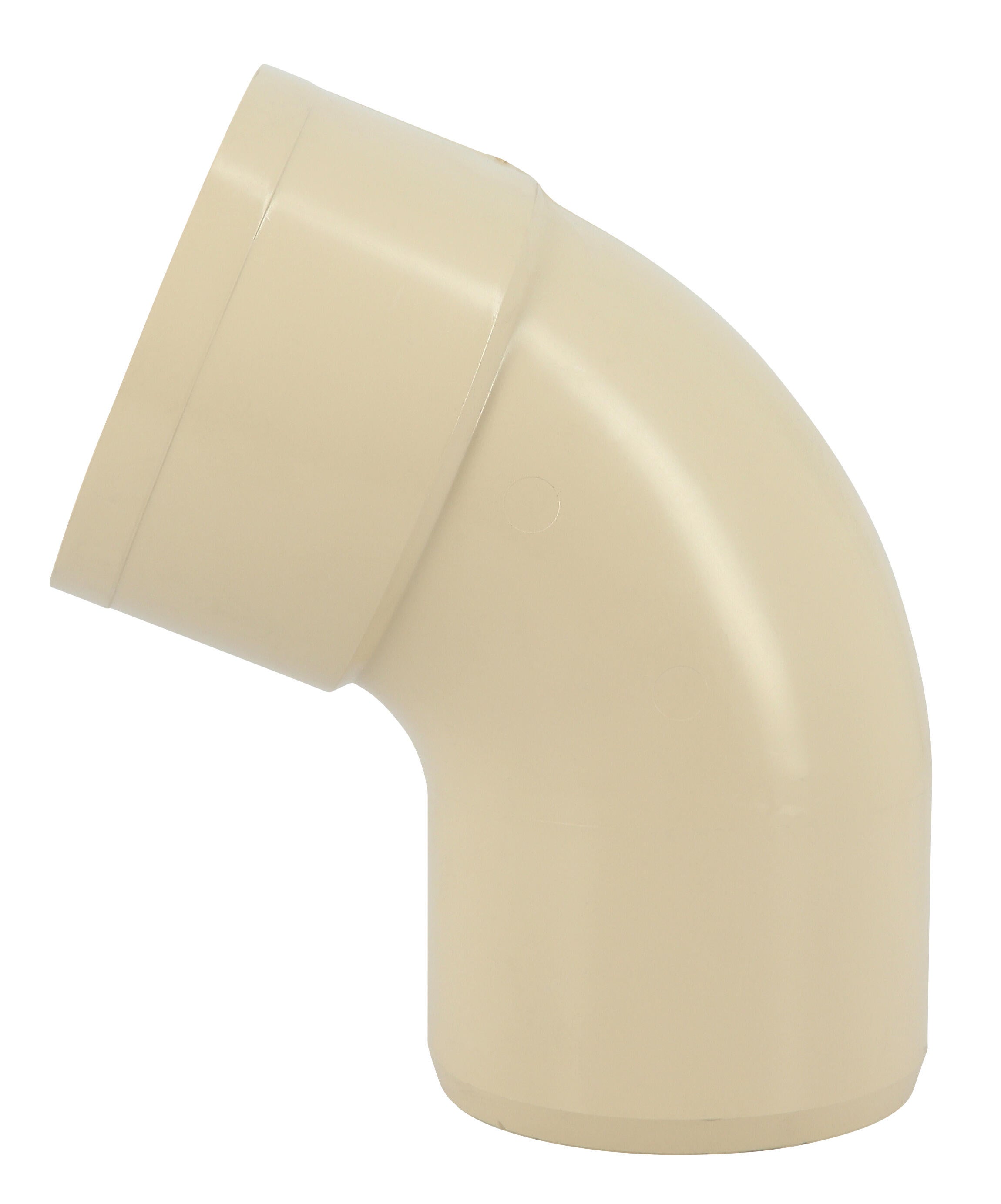 Coude 67.3° pvc sable GIRPI, Dév.33 cm Diam.100 mm - 2