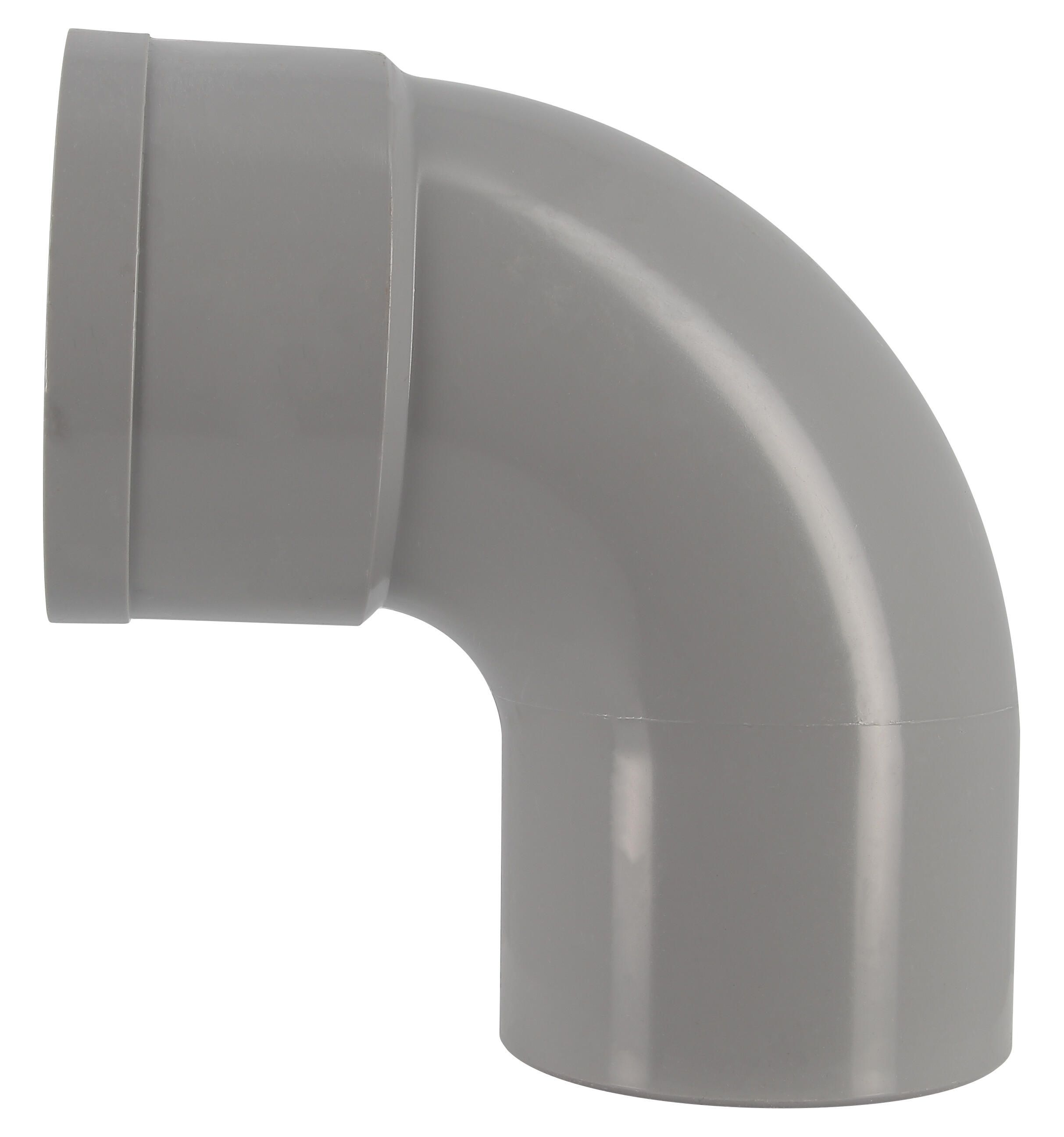 Coude mâle / femelle 87° pvc Diam.80 mm GIRPI - 2